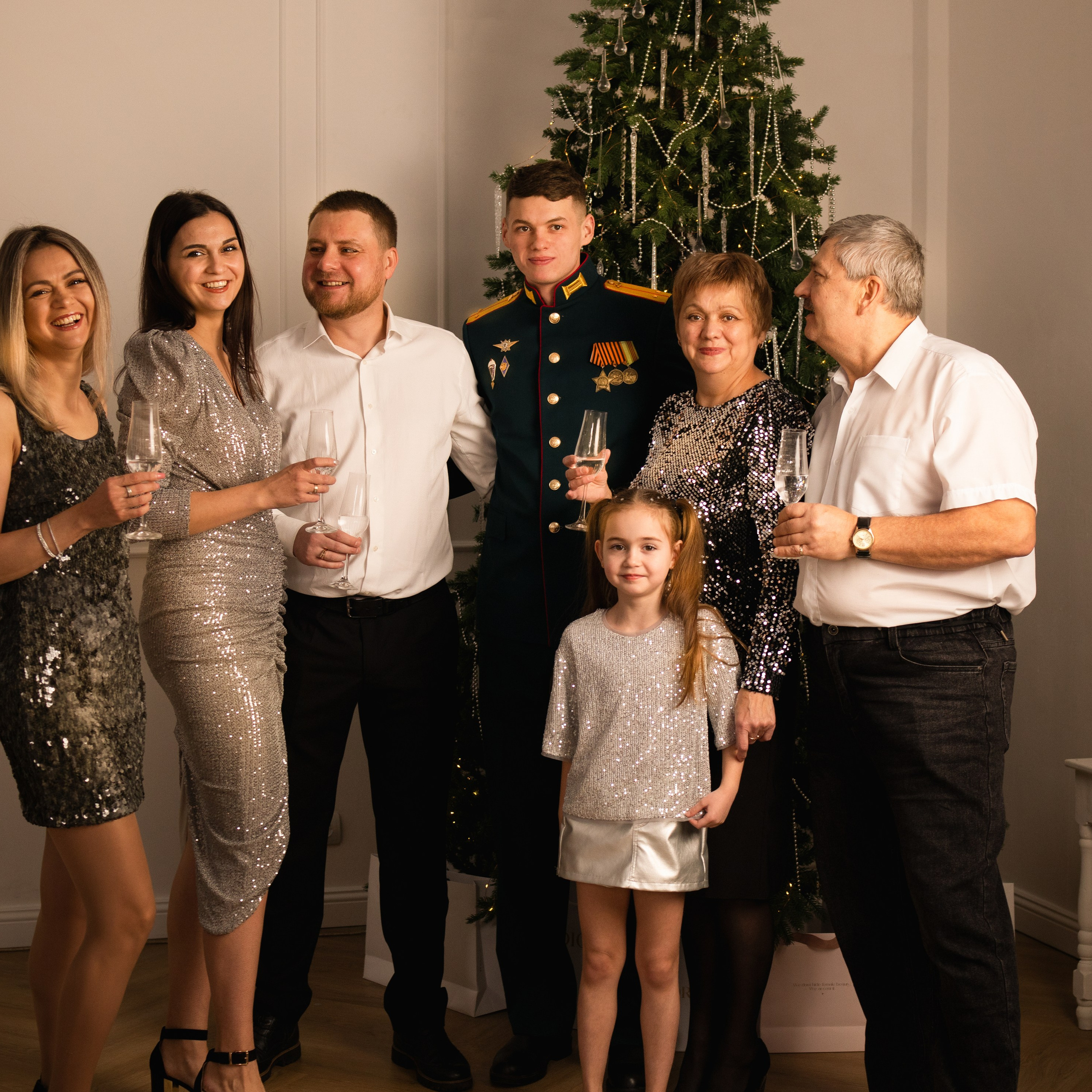 Новый год семья. Семейный и детский фотограф в Казани Калугина Лилия