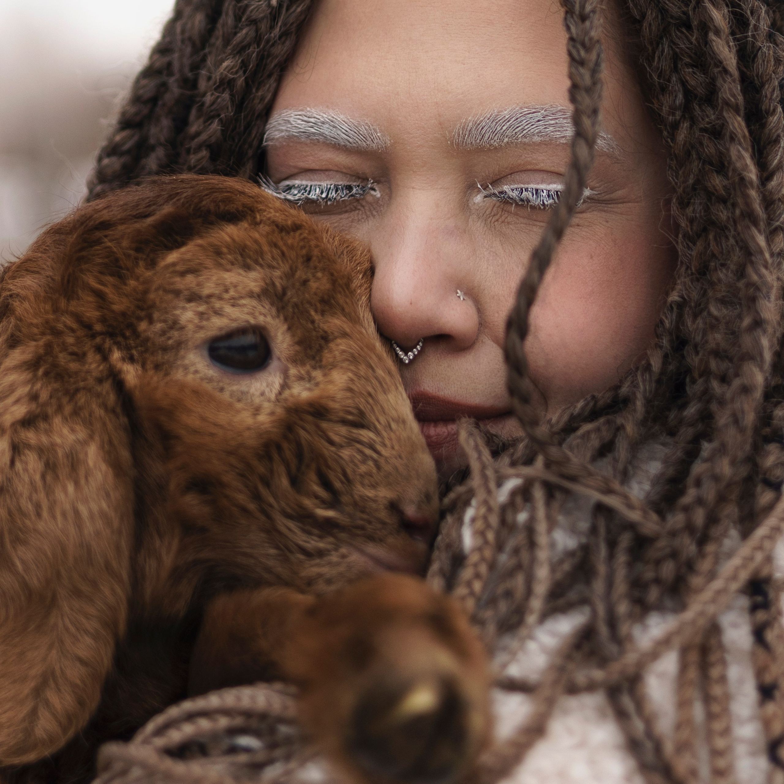 Портрет с животными