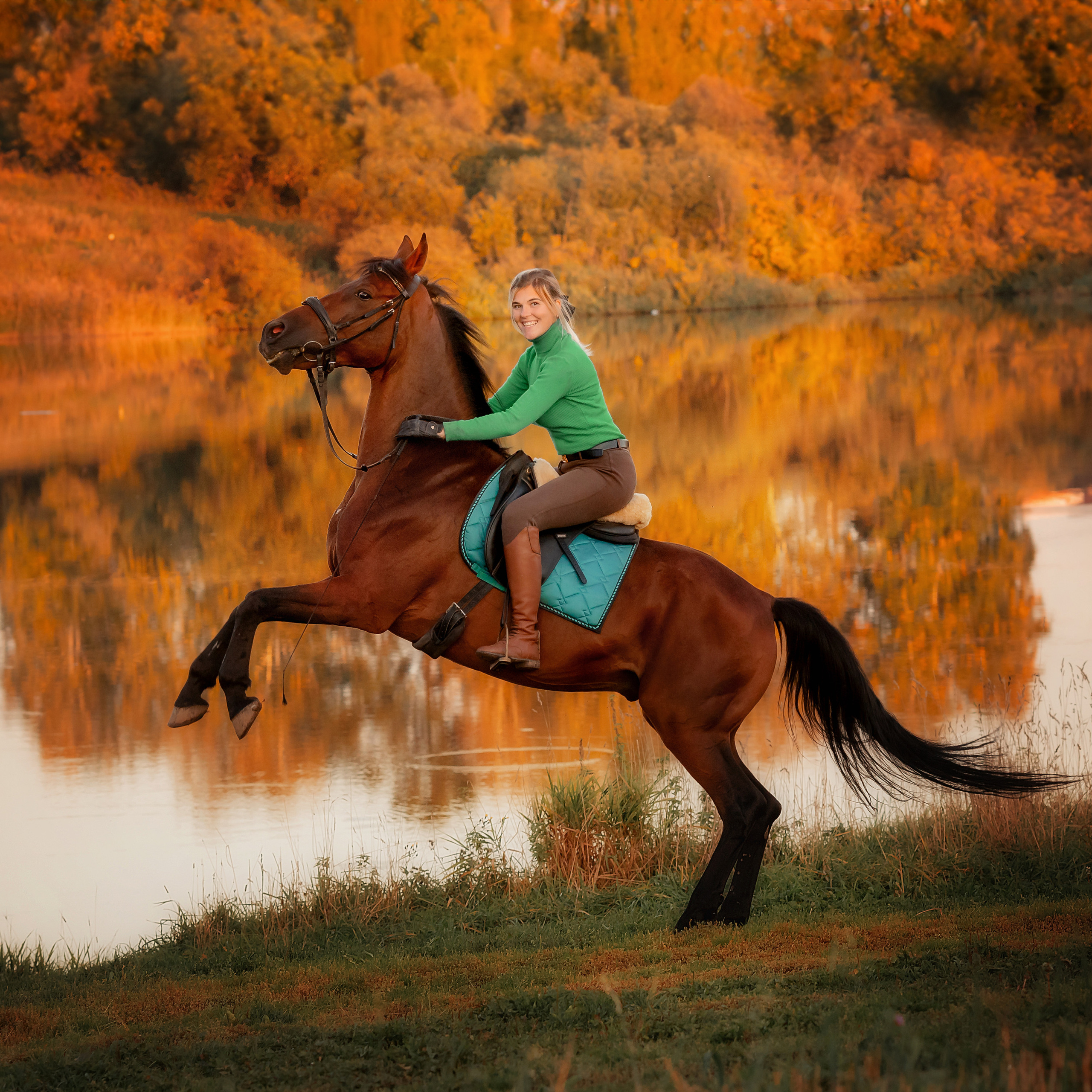Конные съемки. Художественный фотограф в Томске Алёна Окунева
