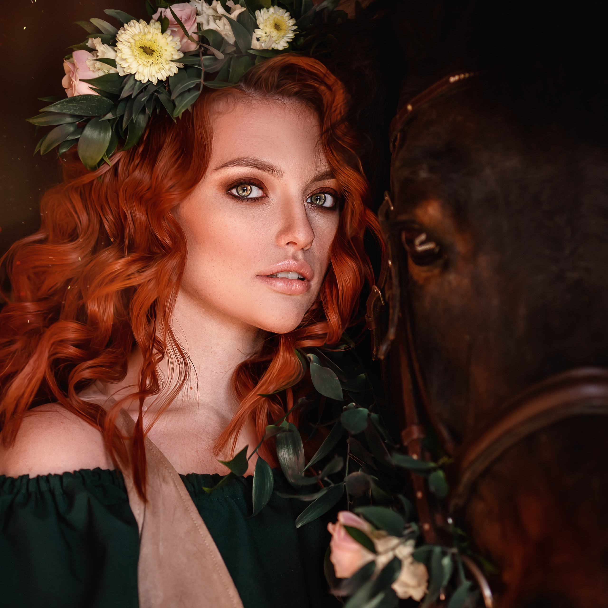 Конные съемки. Художественный фотограф в Томске Алёна Окунева