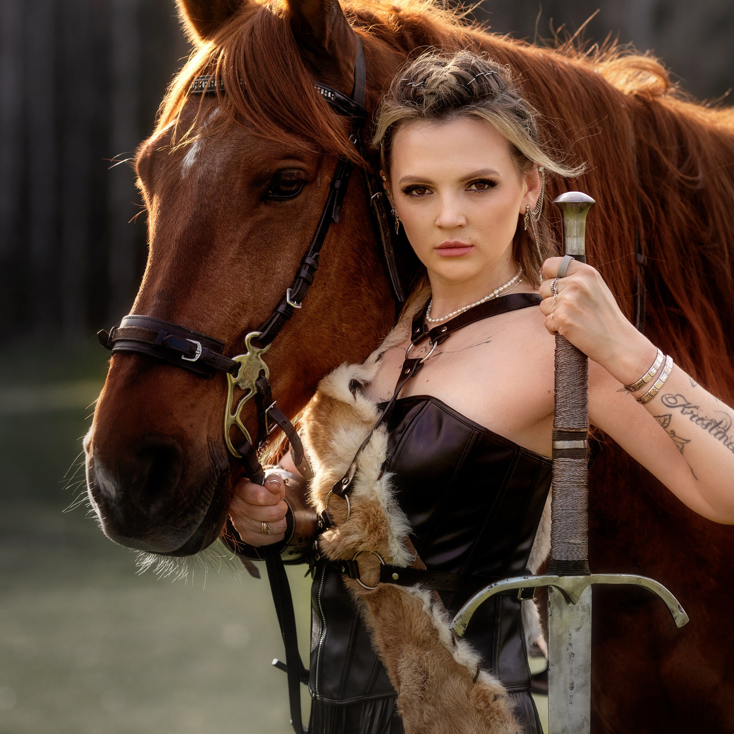 Конные съемки. Художественный фотограф в Томске Алёна Окунева