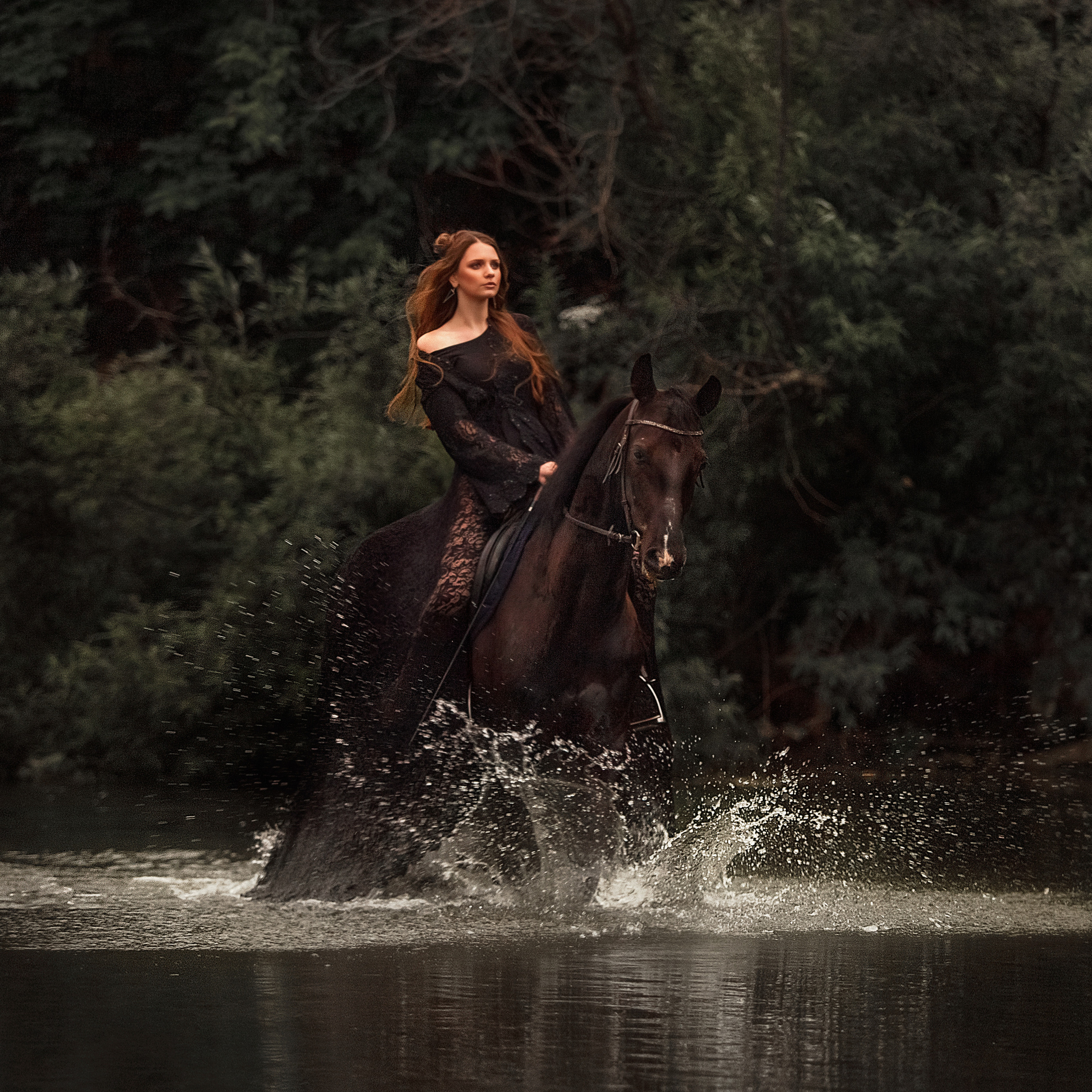 Конные съемки. Художественный фотограф в Томске Алёна Окунева