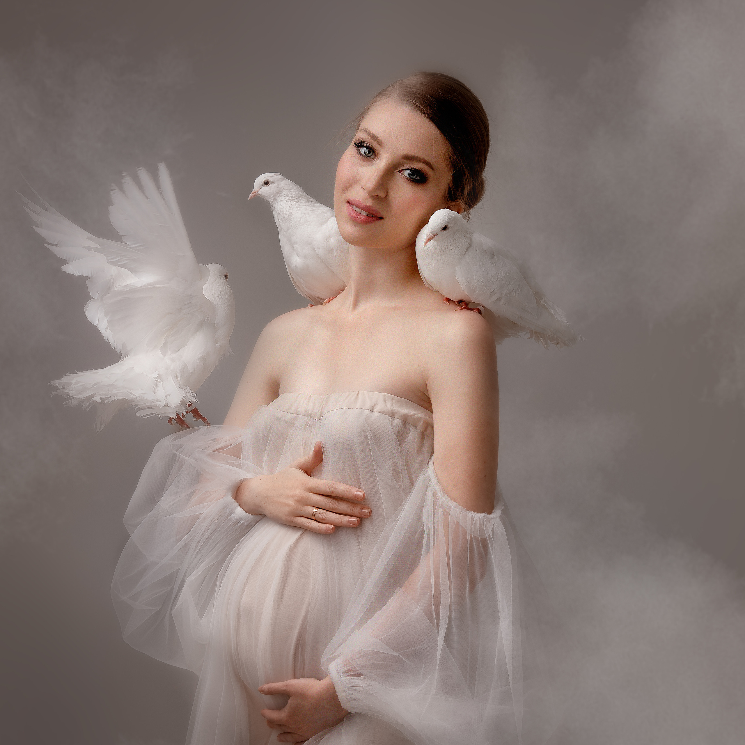 Эстетика беременности. Художественный фотограф в Томске Алёна Окунева