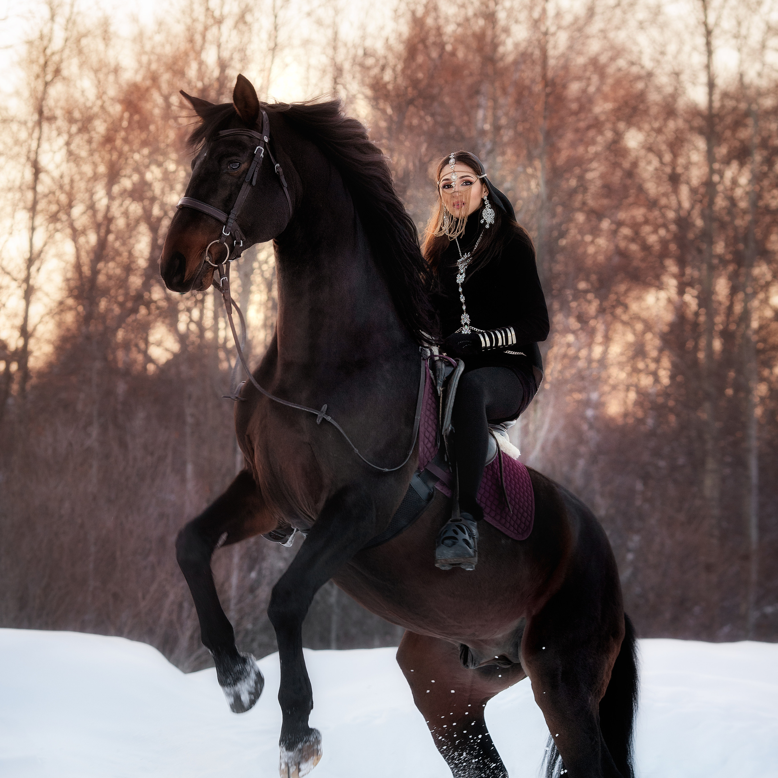 Конные съемки. Художественный фотограф в Томске Алёна Окунева