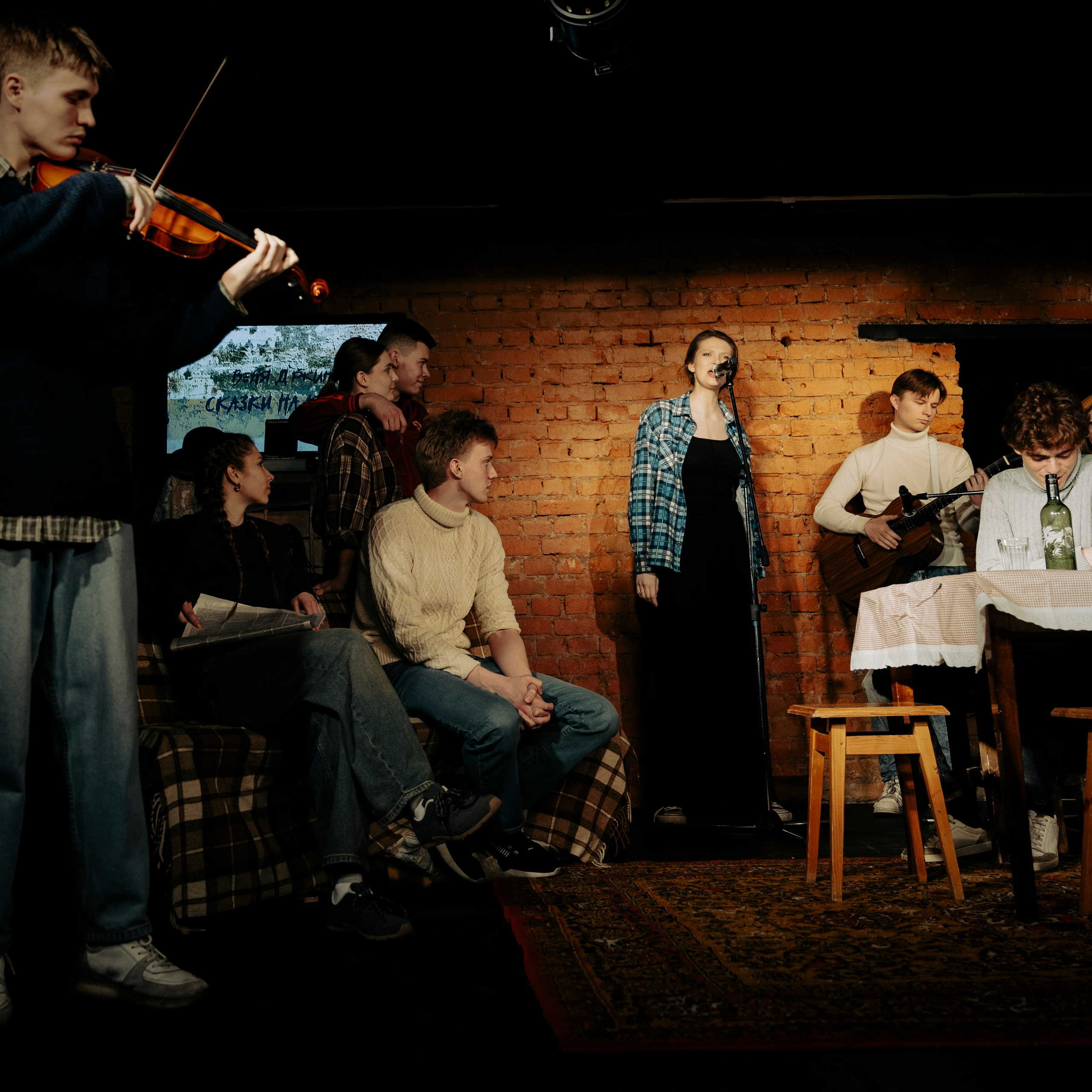 Отчетный ролик. Спектакль. Веня Дркин. Сказки на кухне