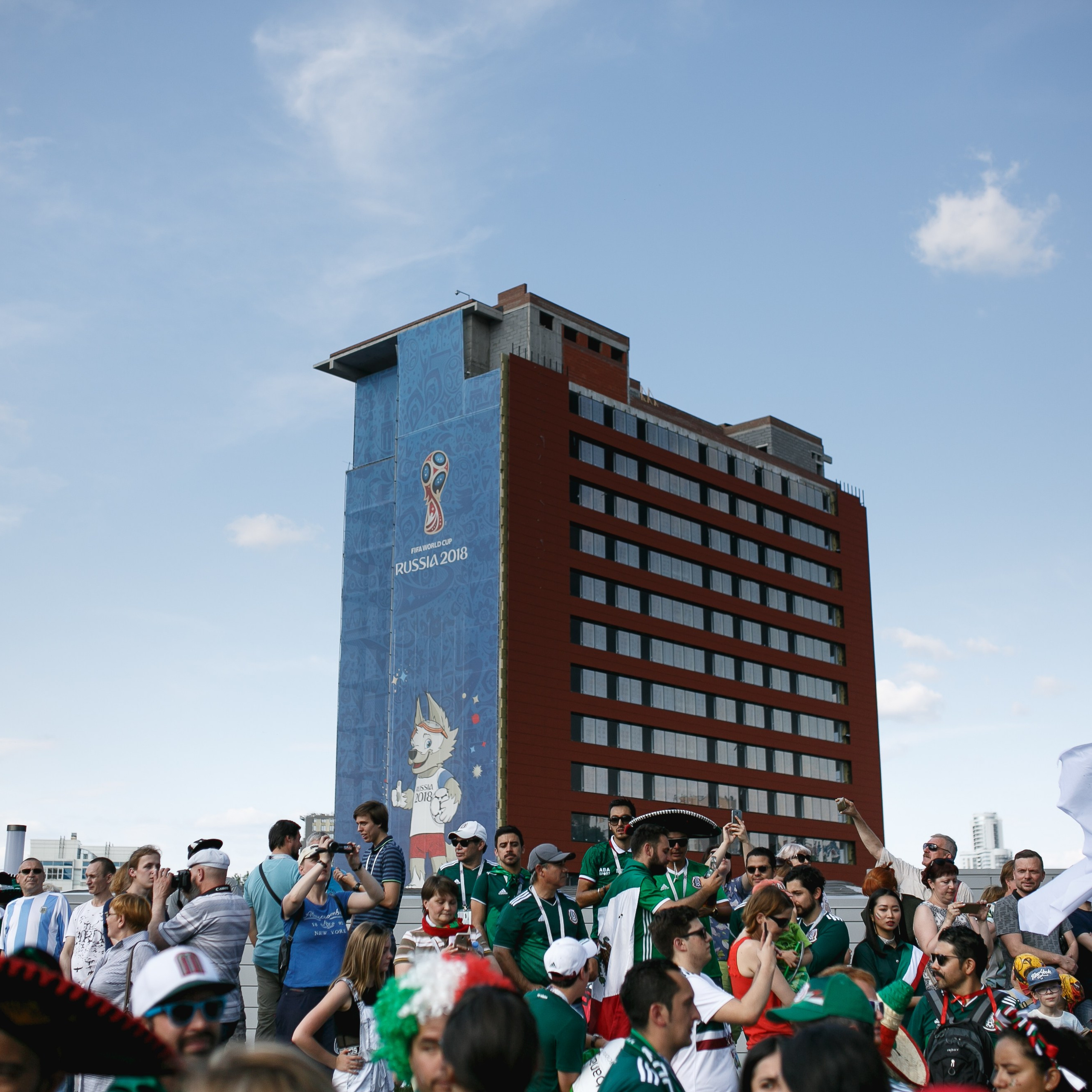 Чемпионат мира по футболу Екатеринбург Fifa World Cup 2018. Фотограф Георгий Сапожников