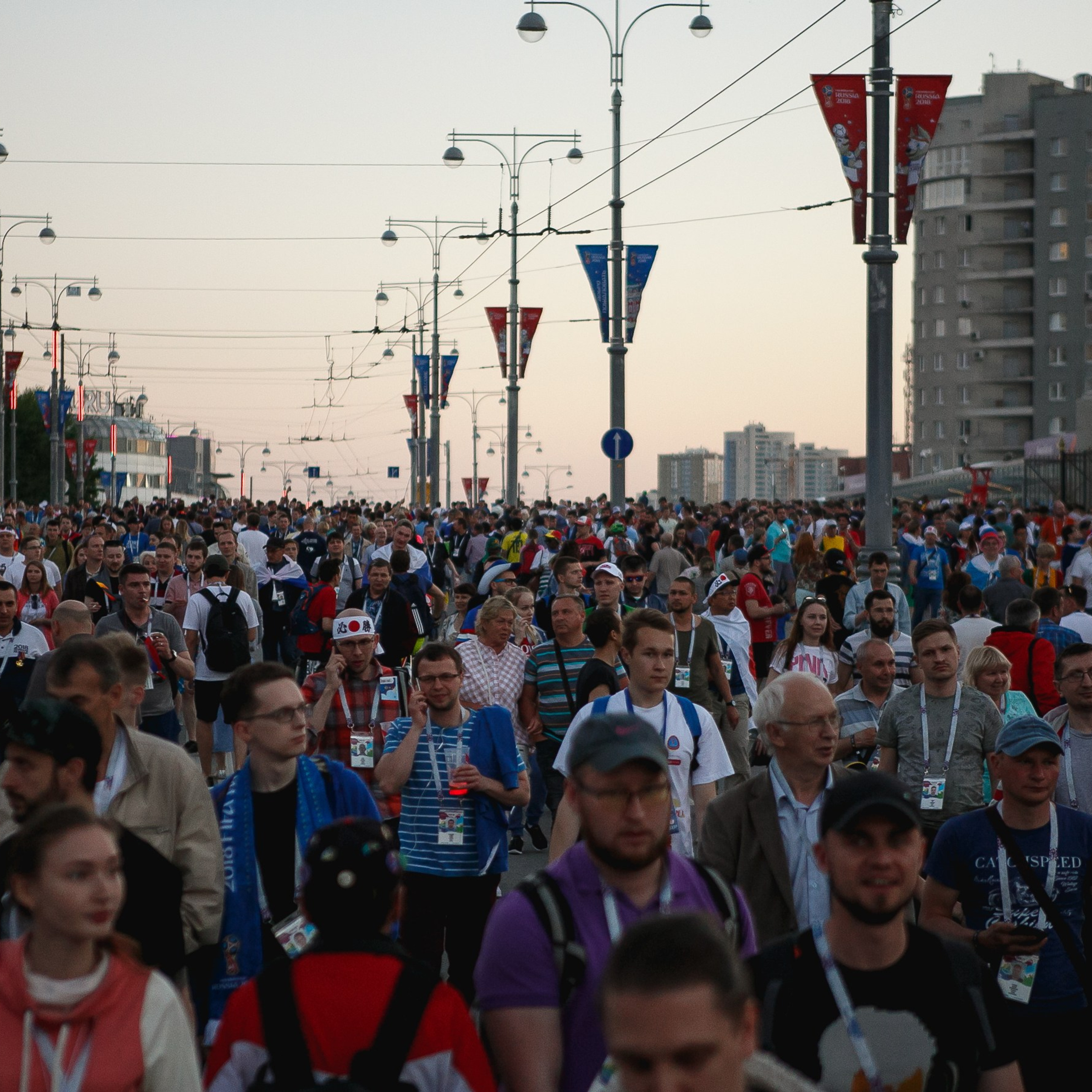 Чемпионат мира по футболу Екатеринбург Fifa World Cup 2018. Фотограф Георгий Сапожников
