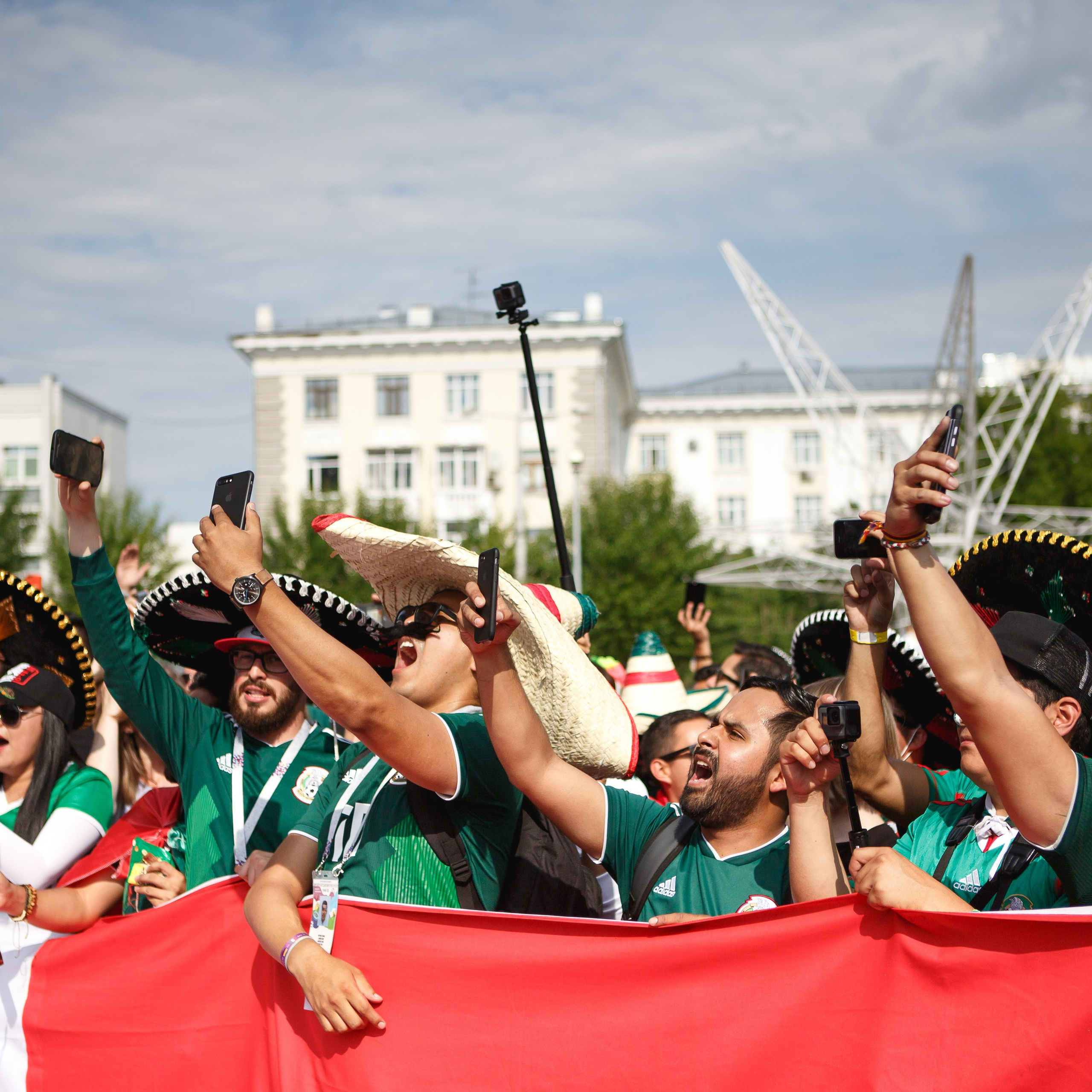 Чемпионат мира по футболу Екатеринбург Fifa World Cup 2018. Фотограф Георгий Сапожников