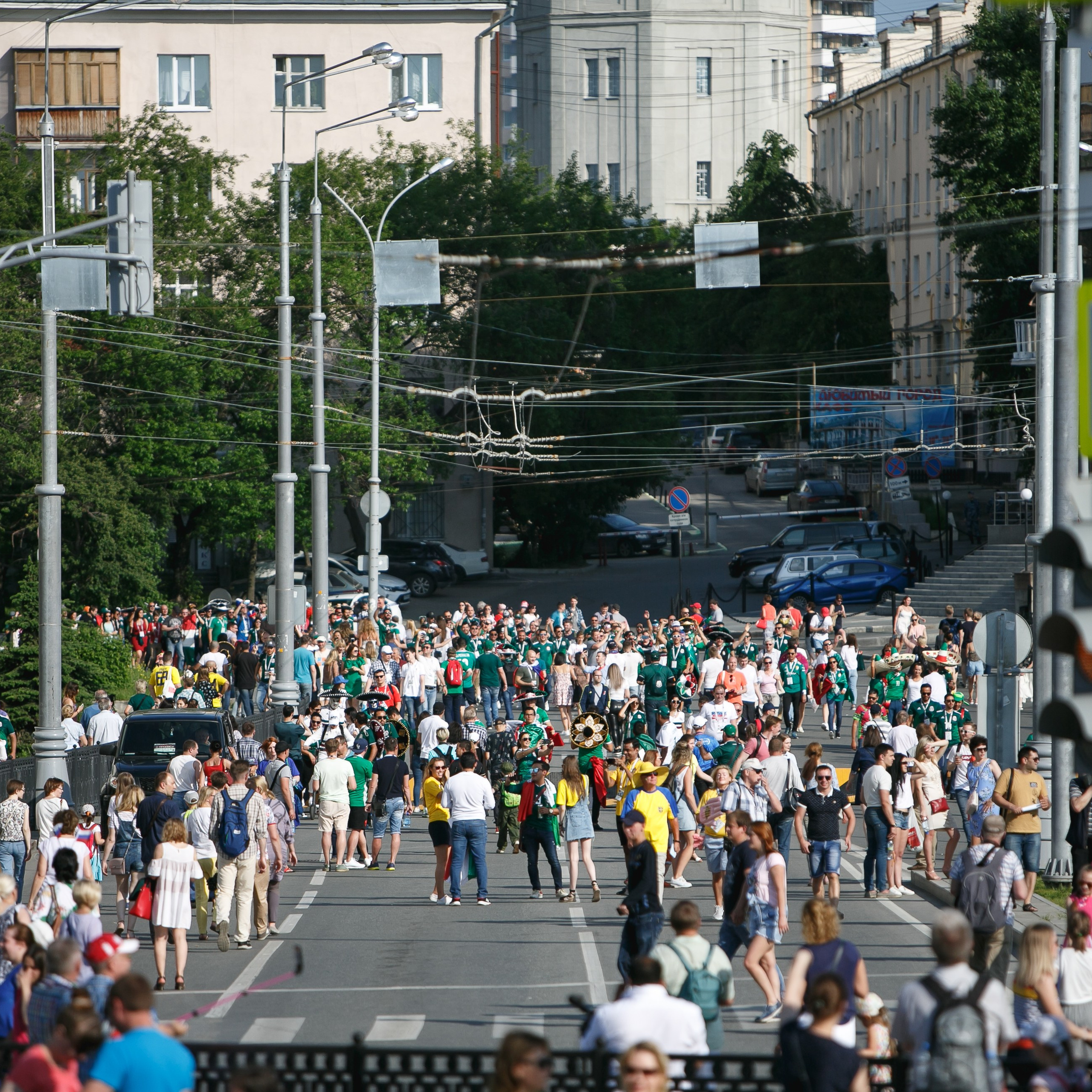 Чемпионат мира по футболу Екатеринбург Fifa World Cup 2018. Фотограф Георгий Сапожников