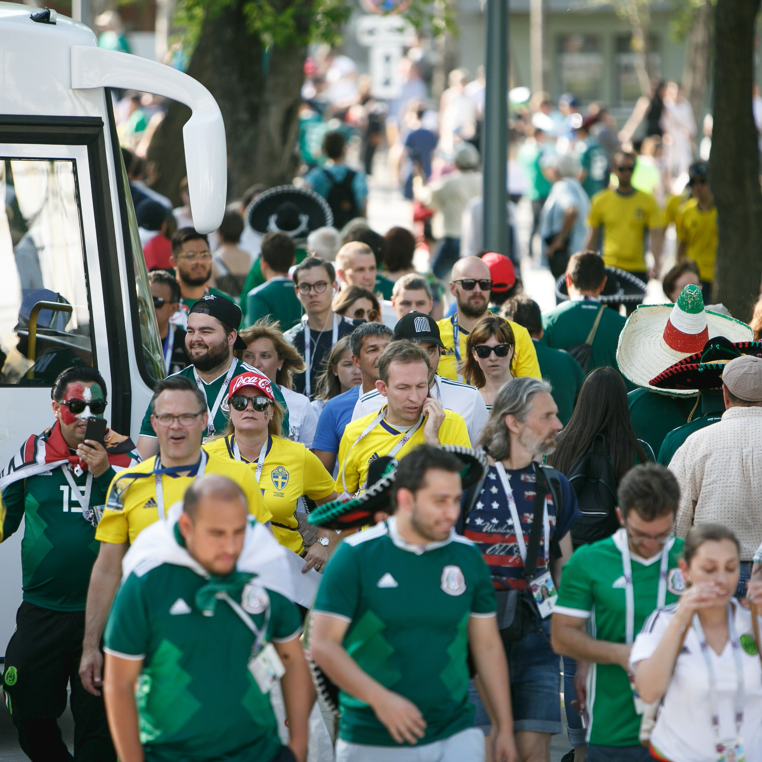 Чемпионат мира по футболу Екатеринбург Fifa World Cup 2018. Фотограф Георгий Сапожников