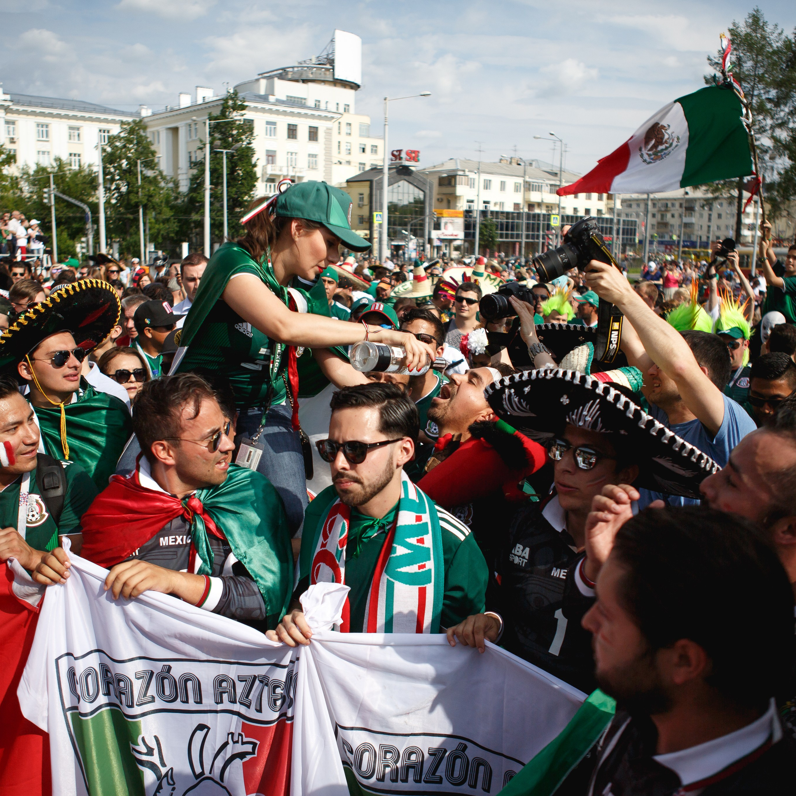 Чемпионат мира по футболу Екатеринбург Fifa World Cup 2018. Фотограф Георгий Сапожников