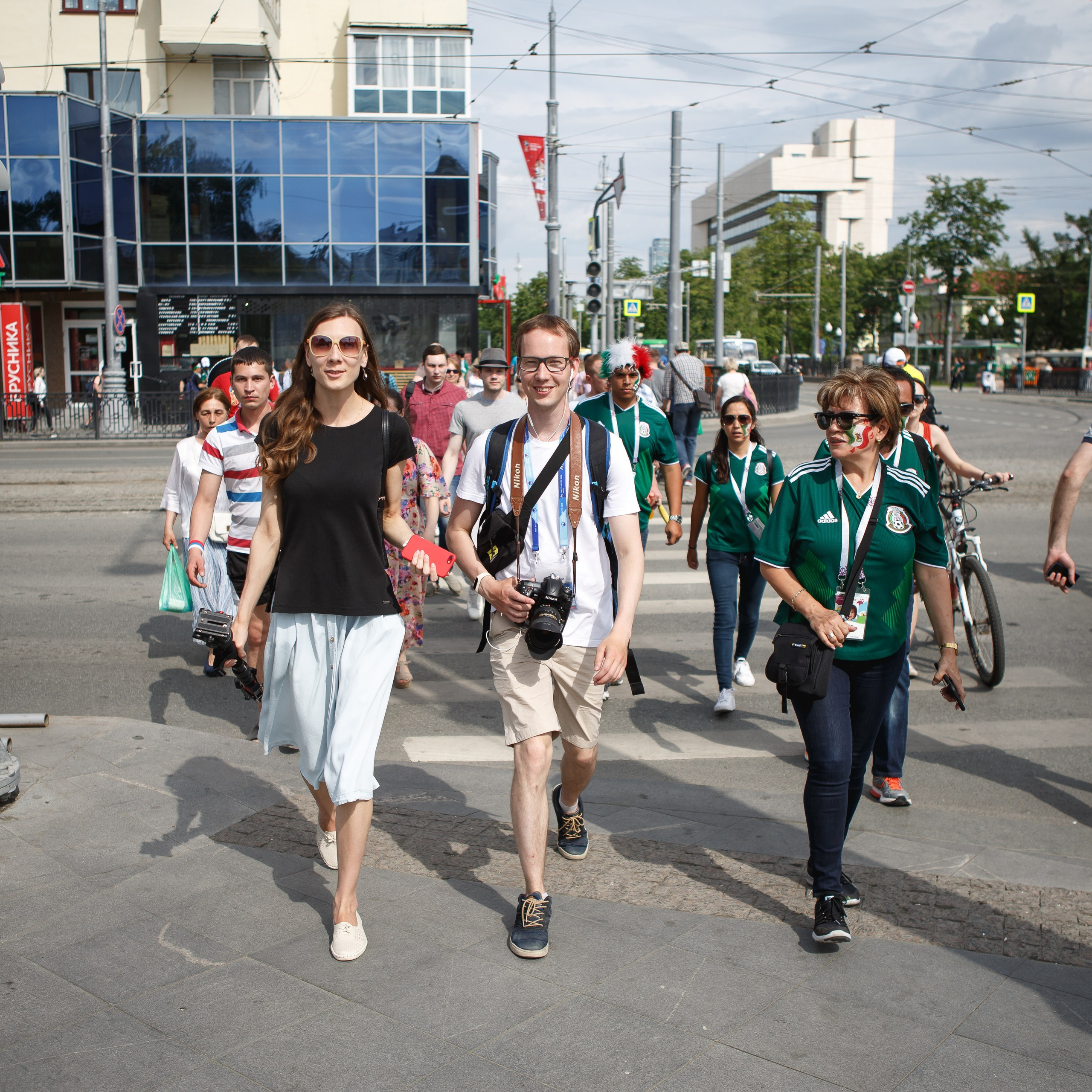 Чемпионат мира по футболу Екатеринбург Fifa World Cup 2018. Фотограф Георгий Сапожников