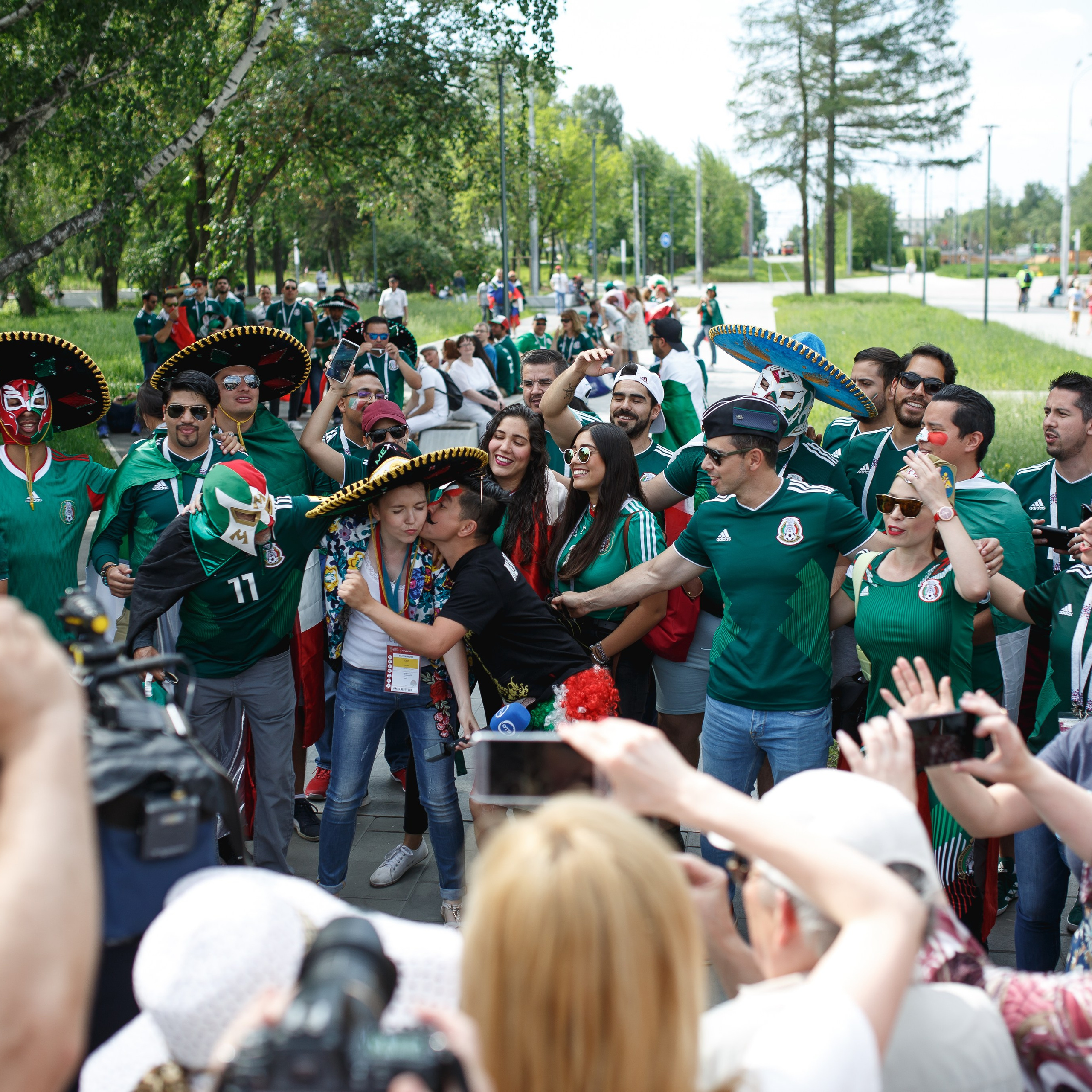 Чемпионат мира по футболу Екатеринбург Fifa World Cup 2018. Фотограф Георгий Сапожников
