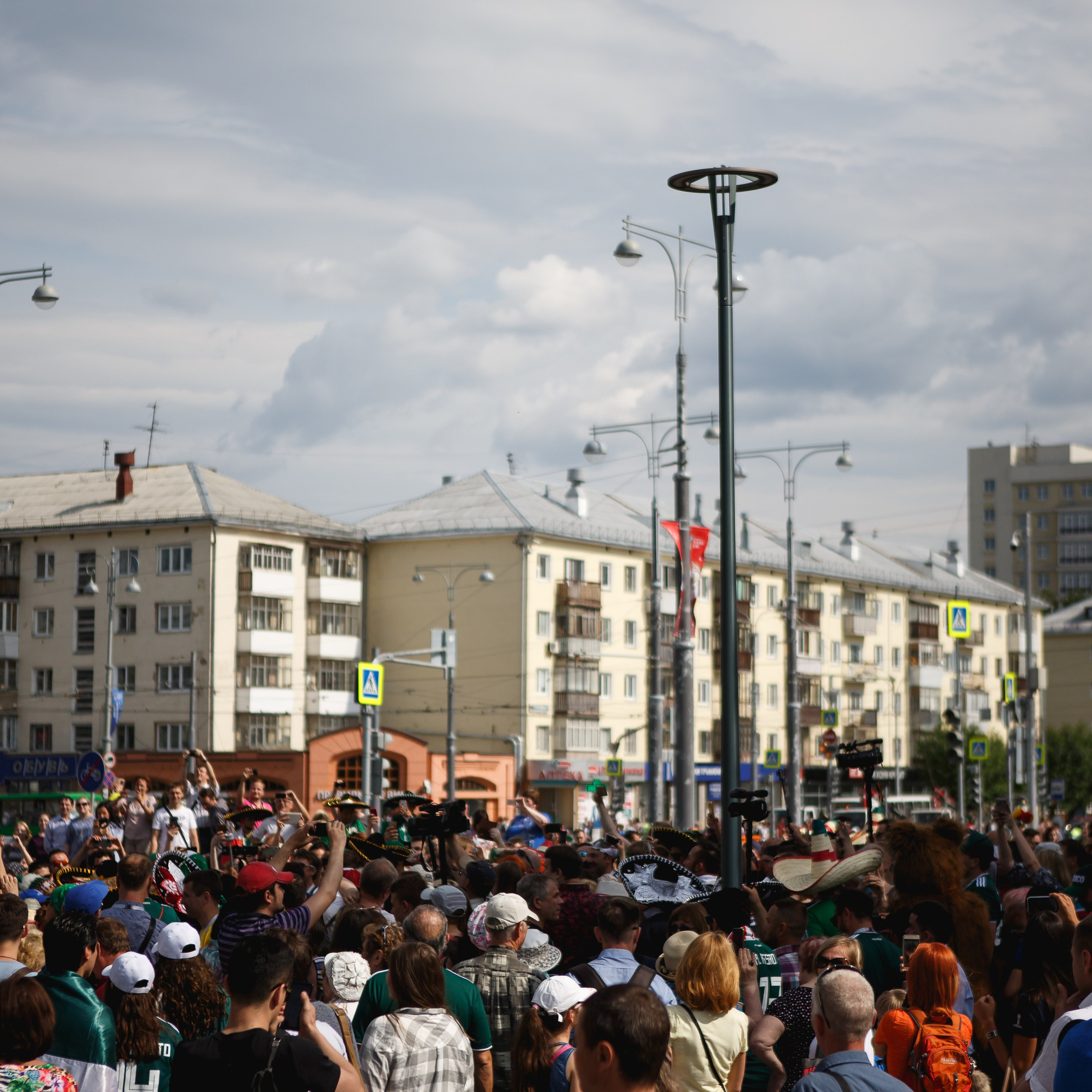Чемпионат мира по футболу Екатеринбург Fifa World Cup 2018. Фотограф Георгий Сапожников