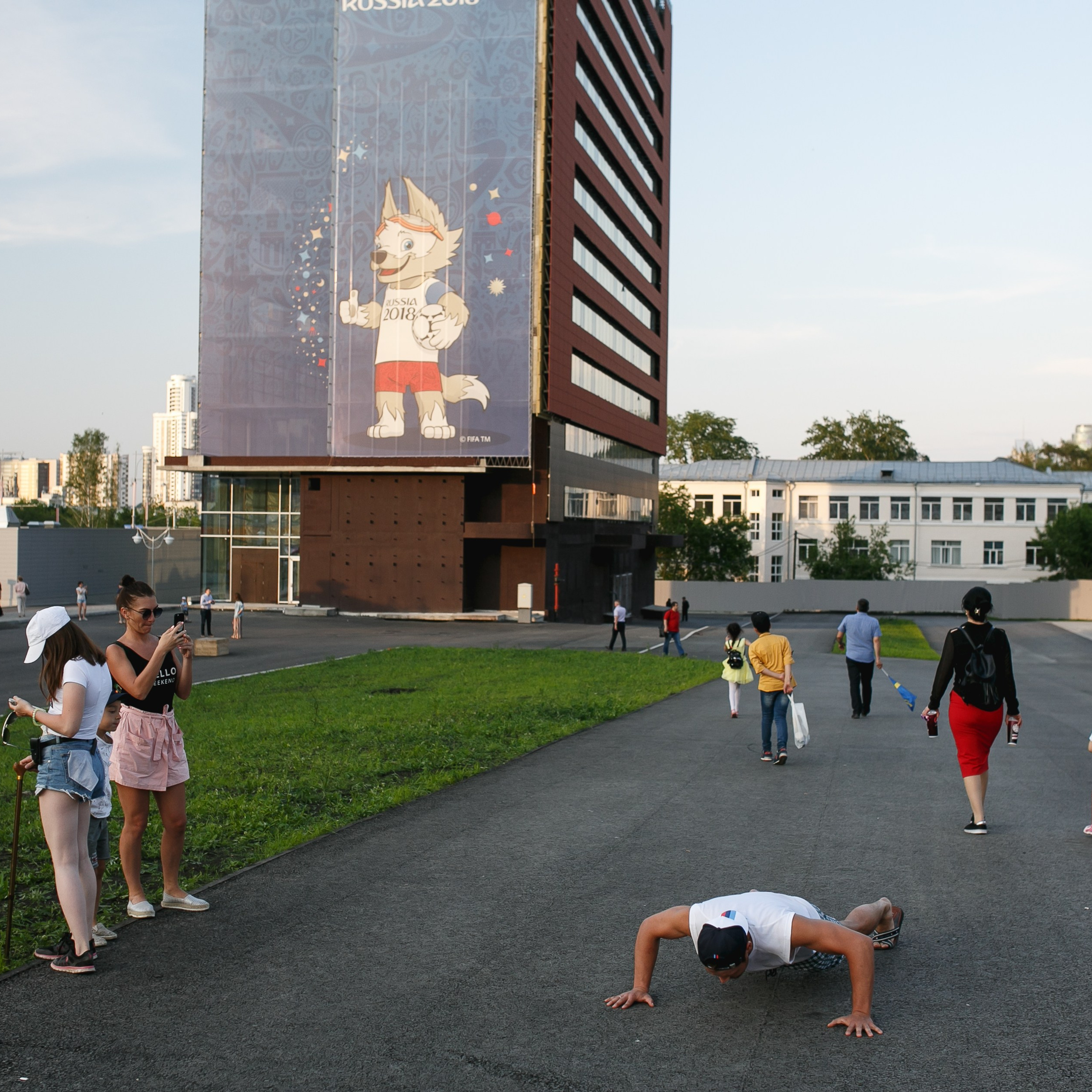 Чемпионат мира по футболу Екатеринбург Fifa World Cup 2018. Фотограф Георгий Сапожников