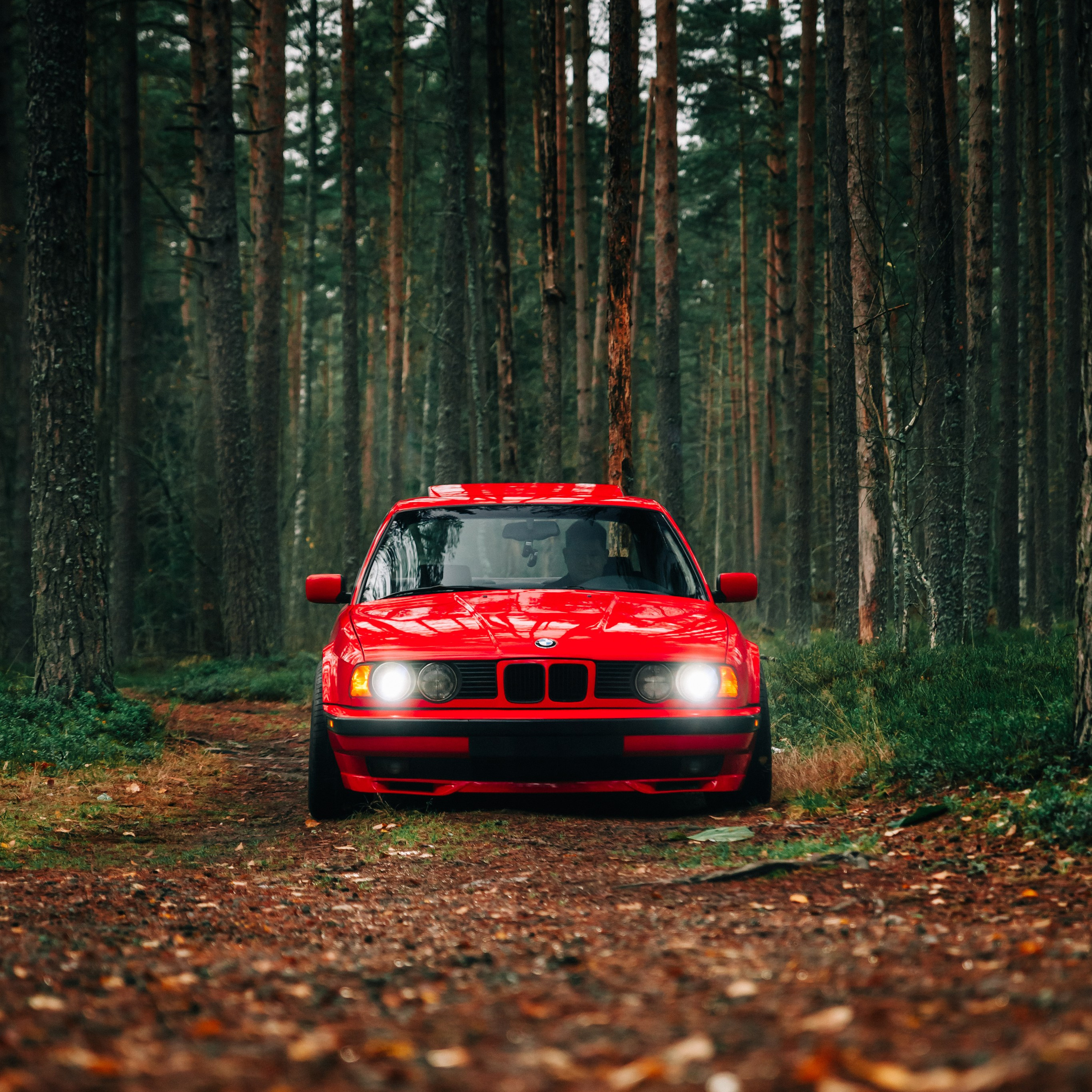 BMW 540 E34 художественная съемка