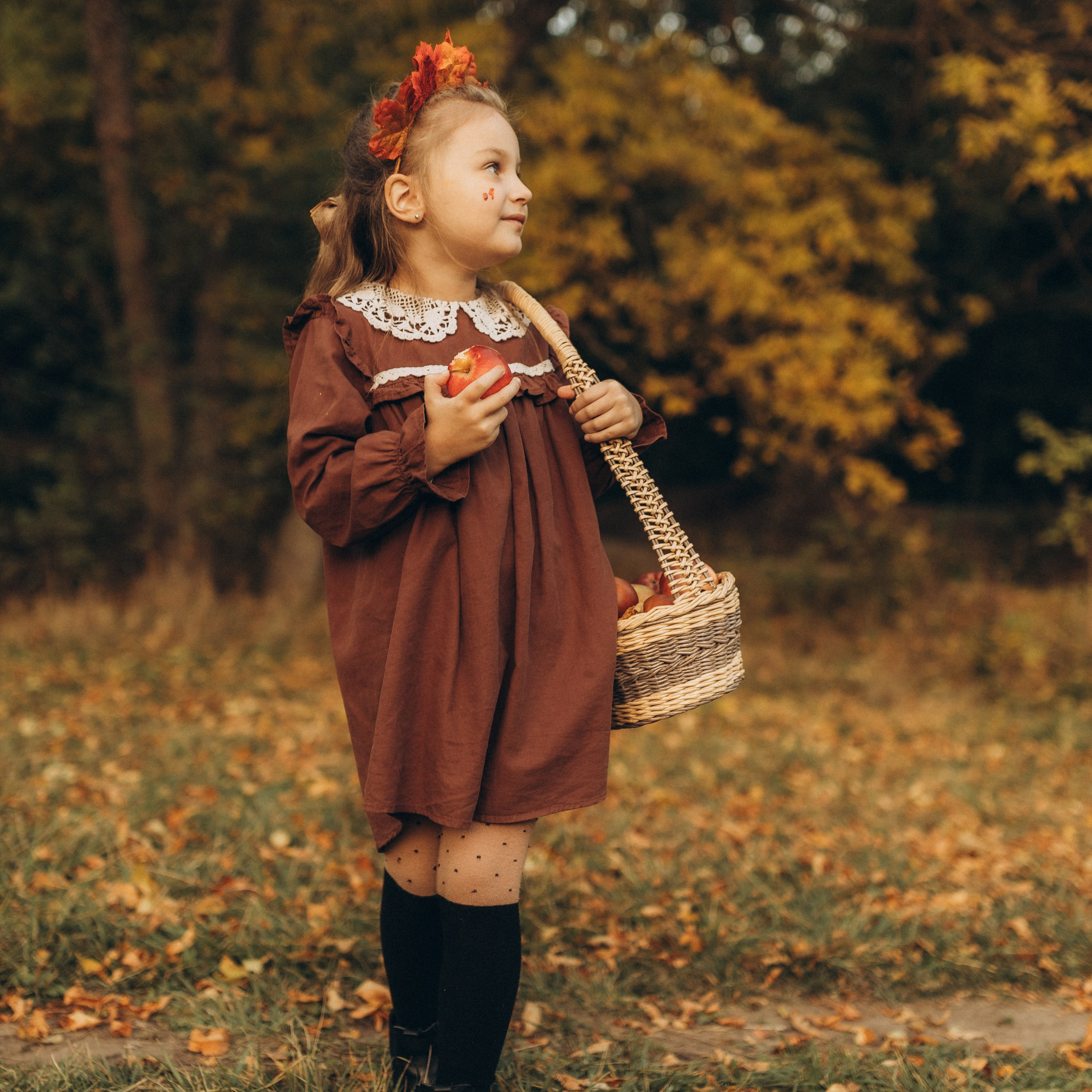 Фотосессия творчество осени.