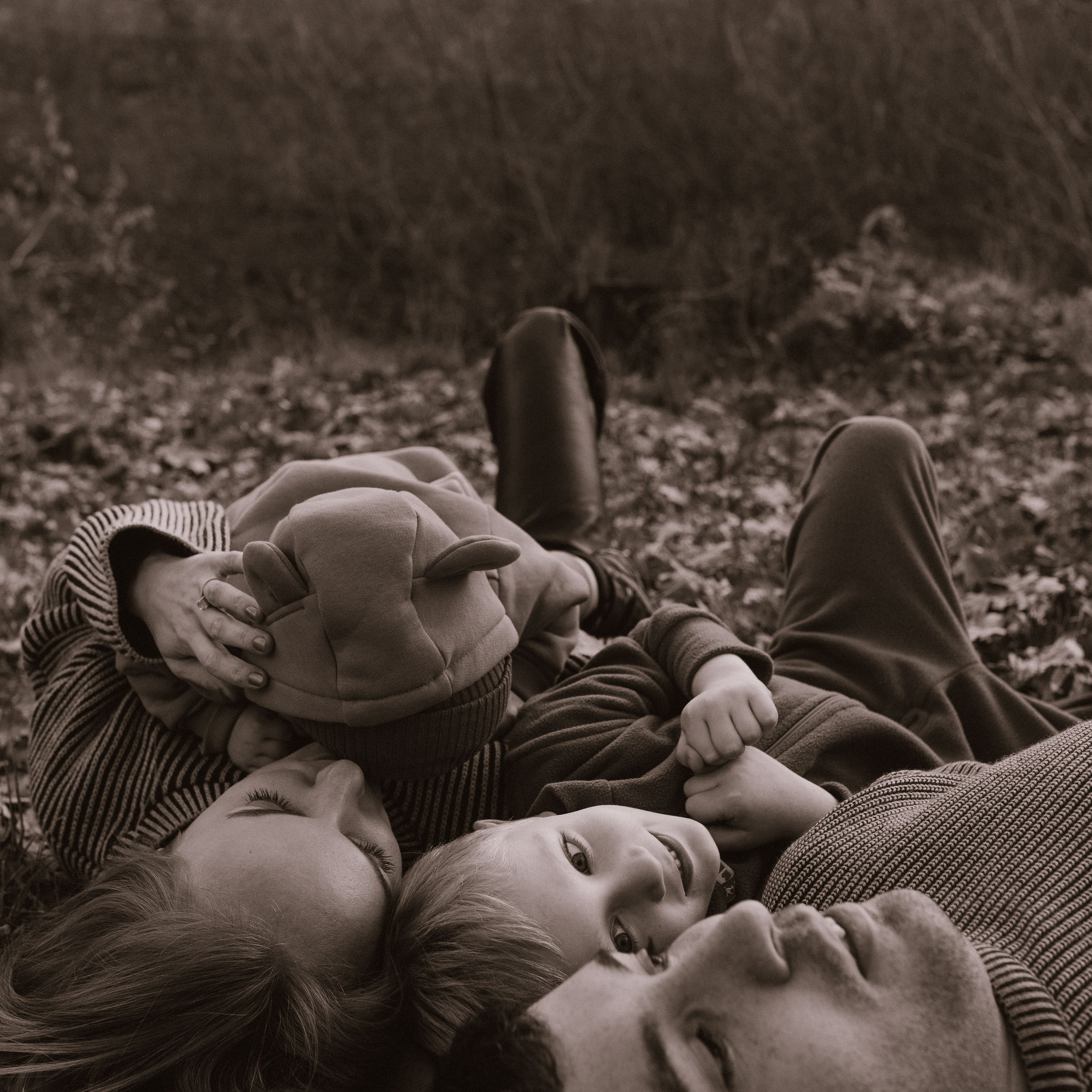 Семейная осенняя фотосессия