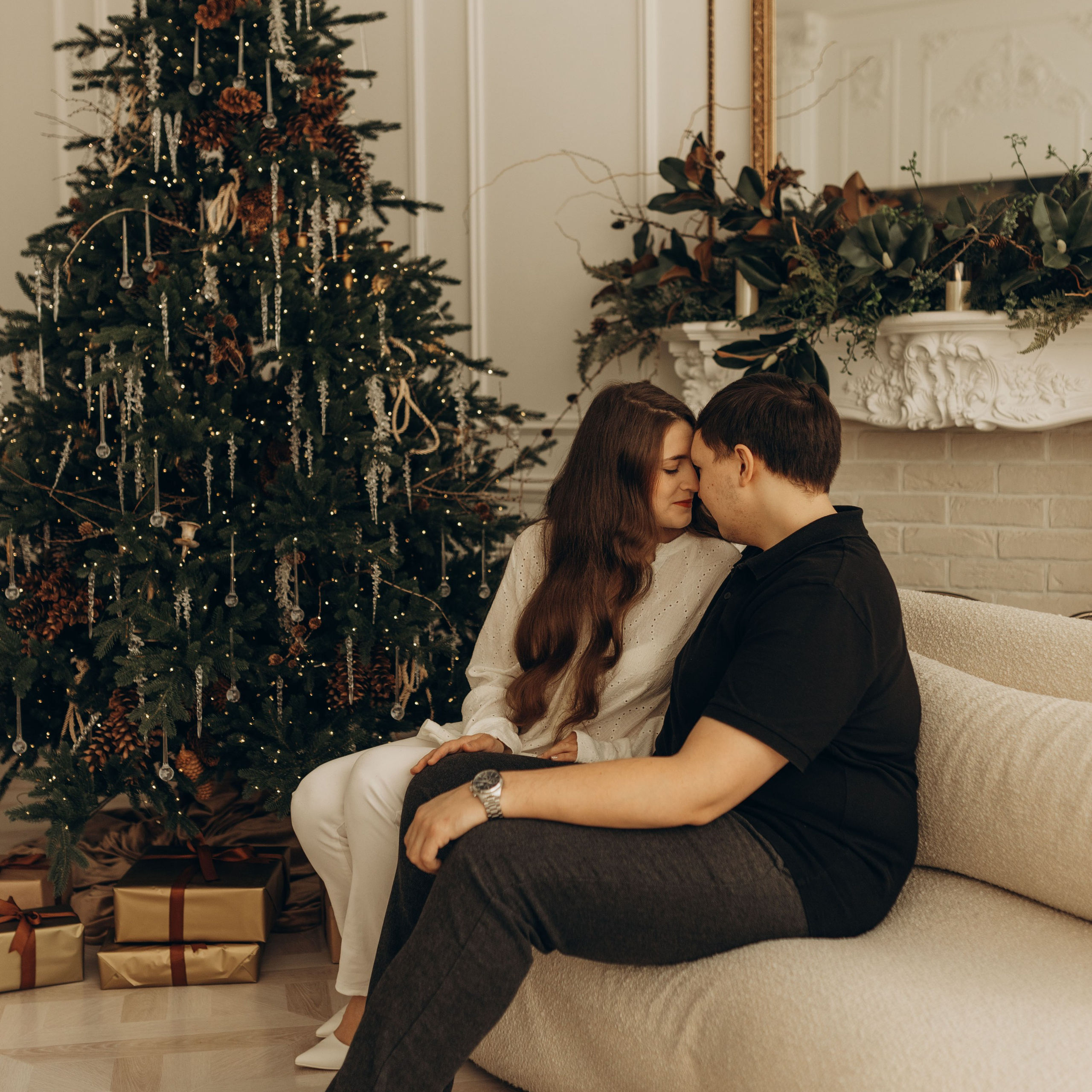 Новогодняя фотосессия в студии Либерти