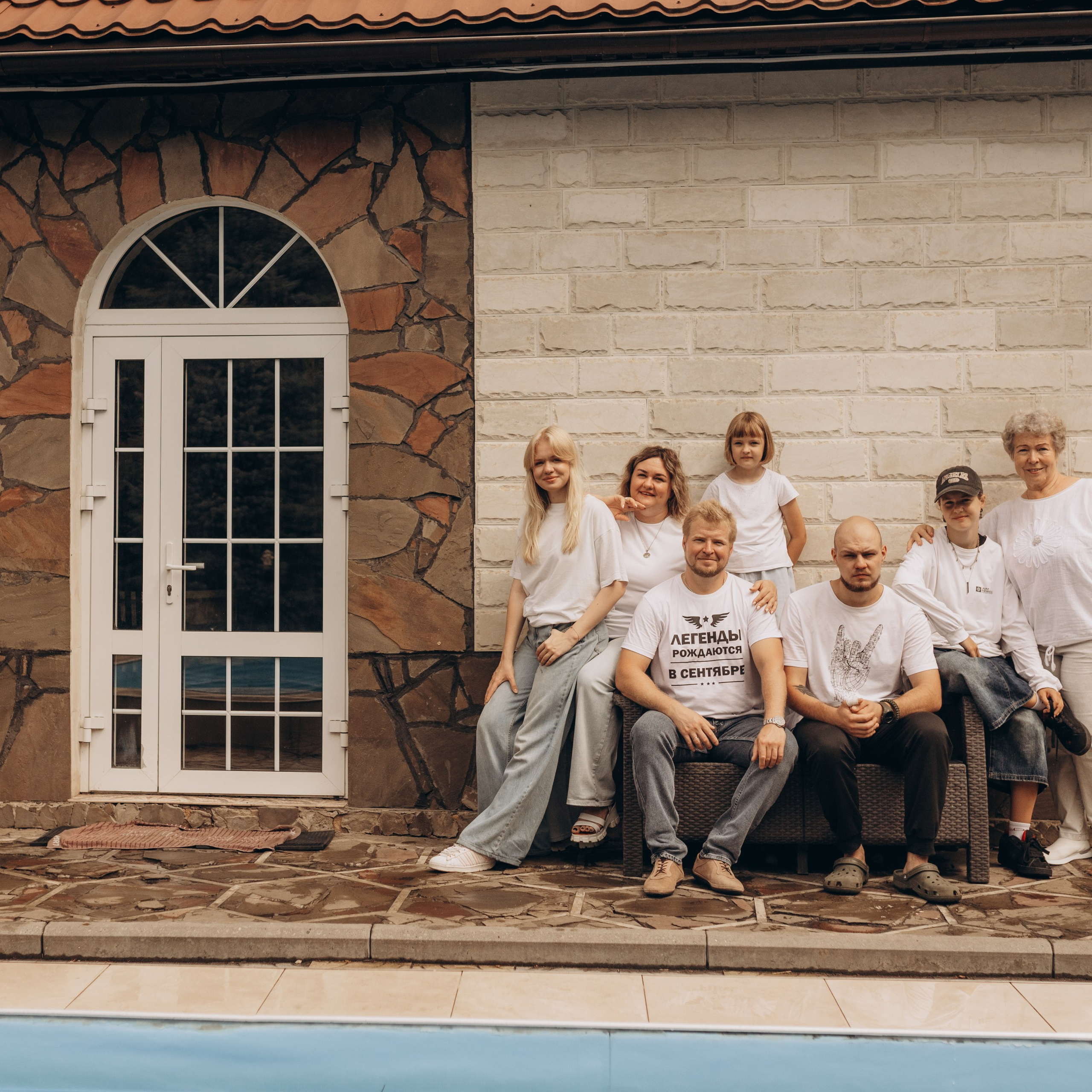 Семейная фотосессия — Семейные истории.