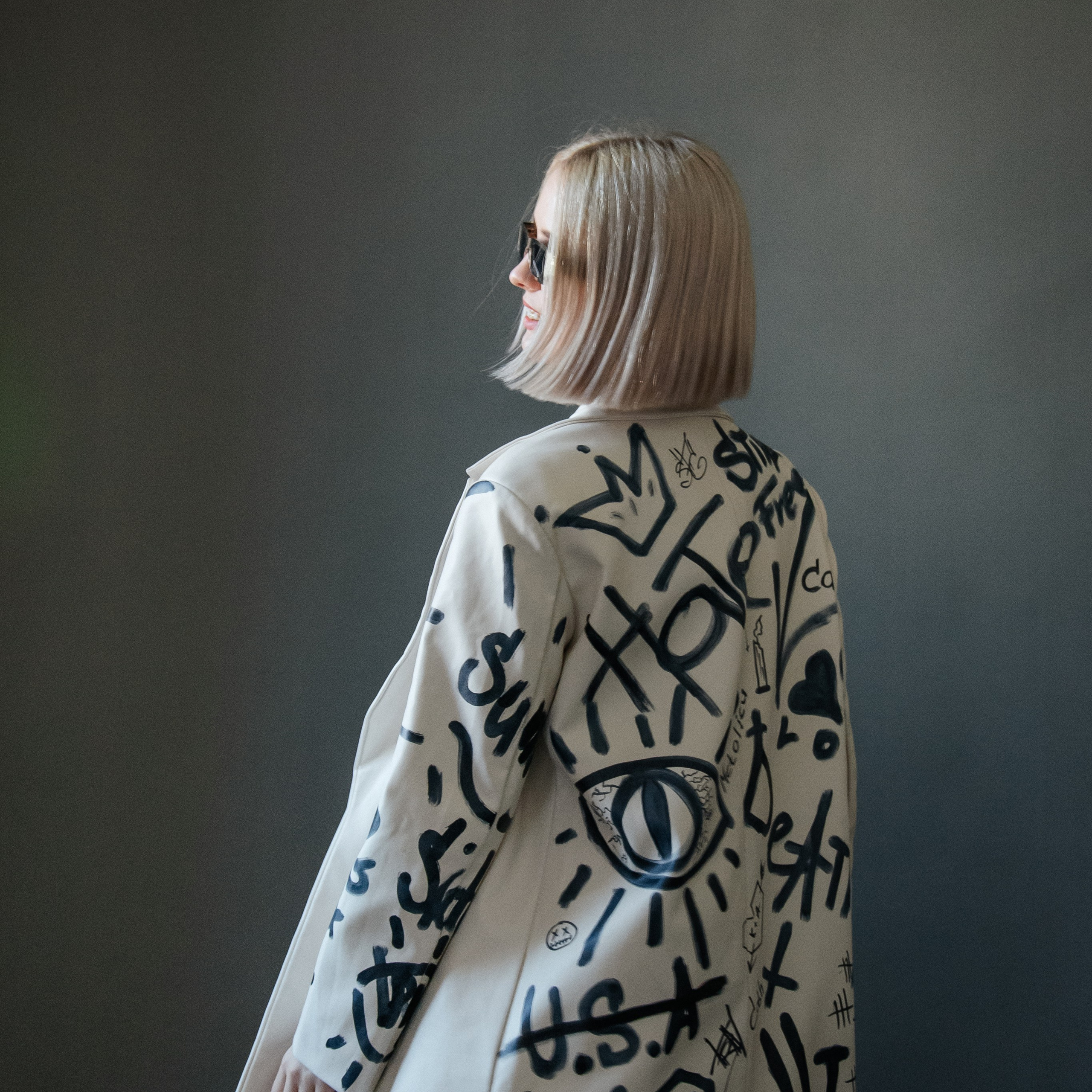 Экспресс-съемка одежды с росписью