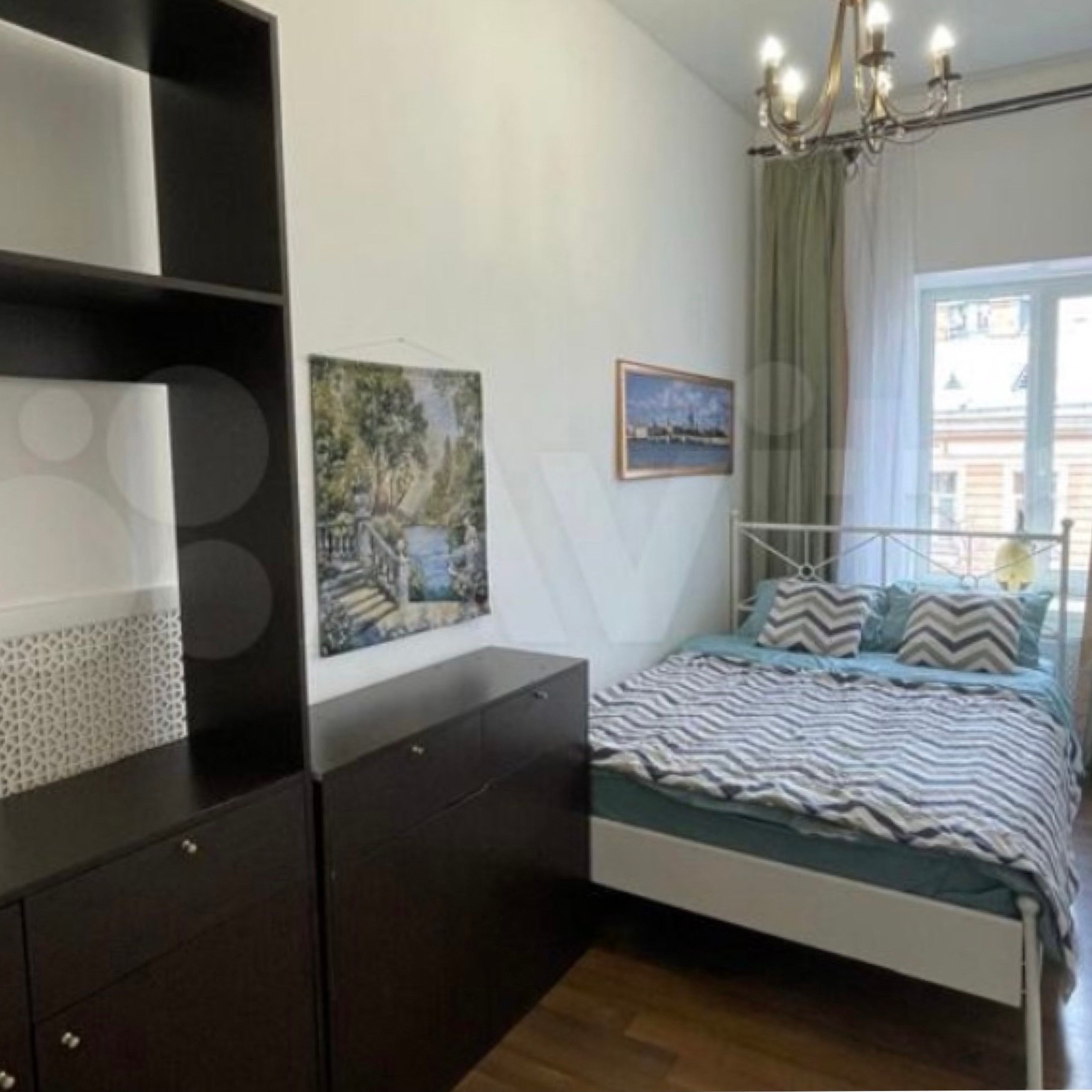 1к квартира до/после