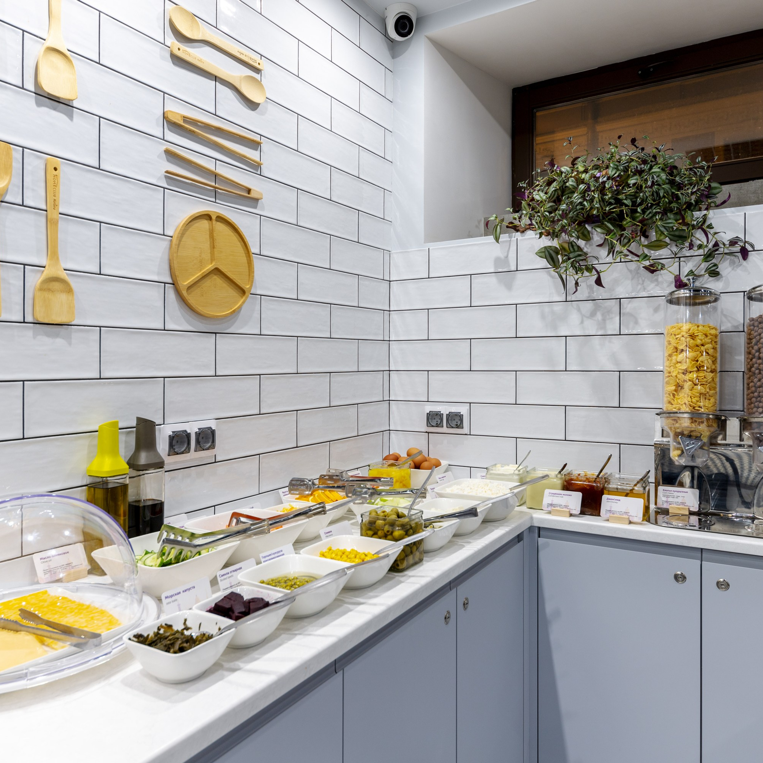 Зона питания в гостинице