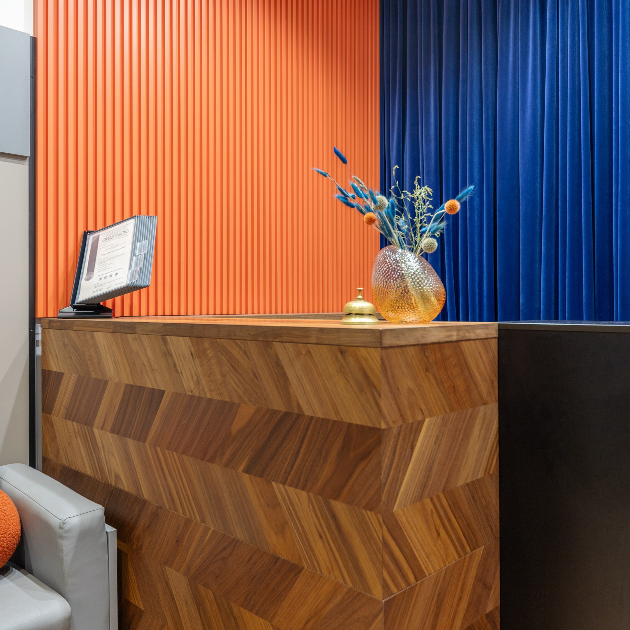 Ресепшен в гостинице