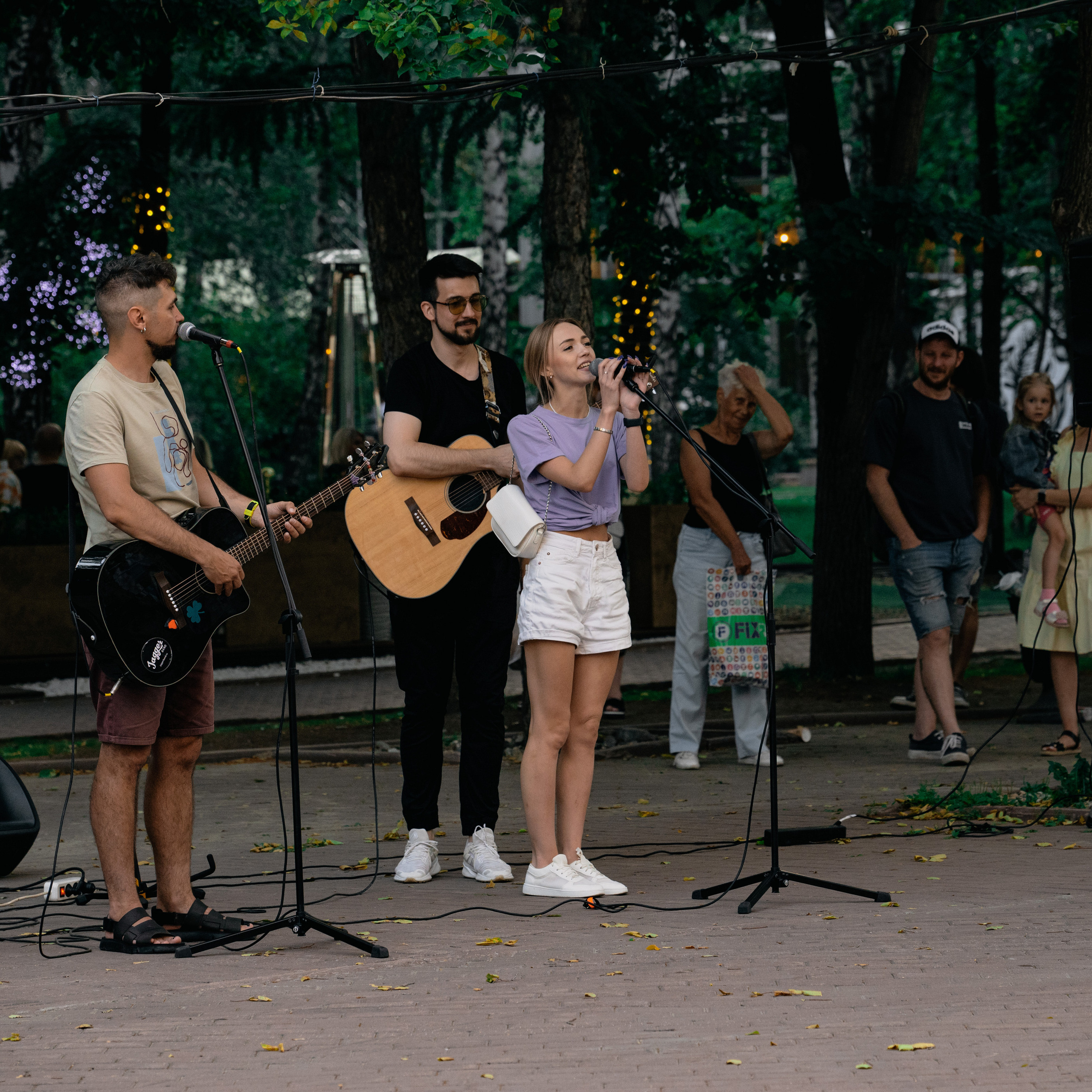 Уличный концерт