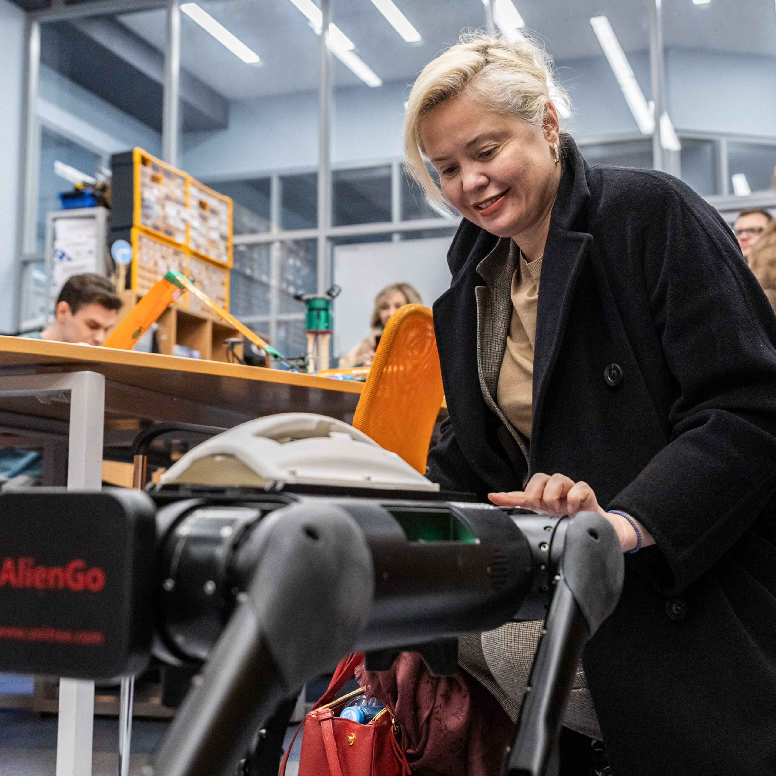 Визит Е. В. Харченко