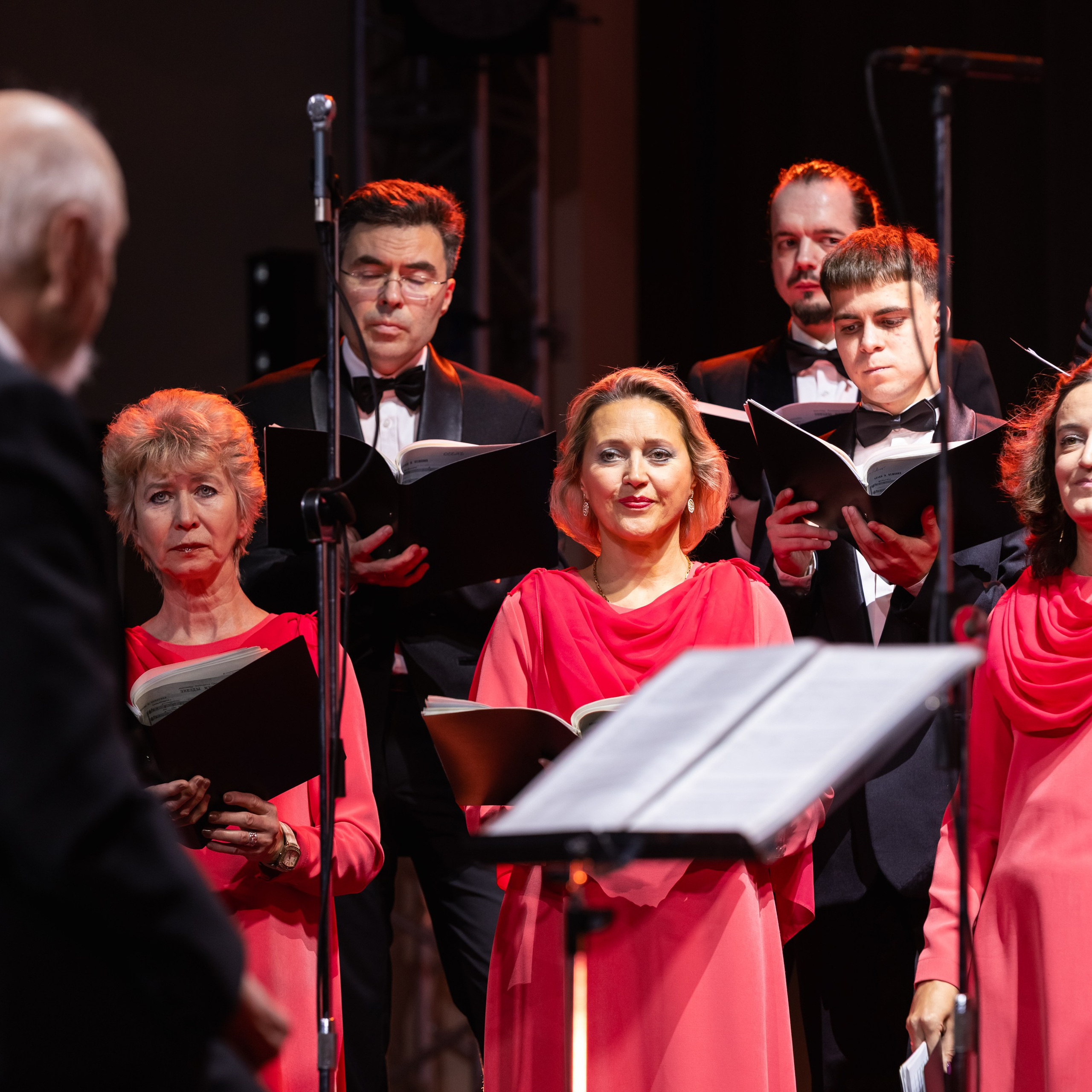 Выступление академического хора