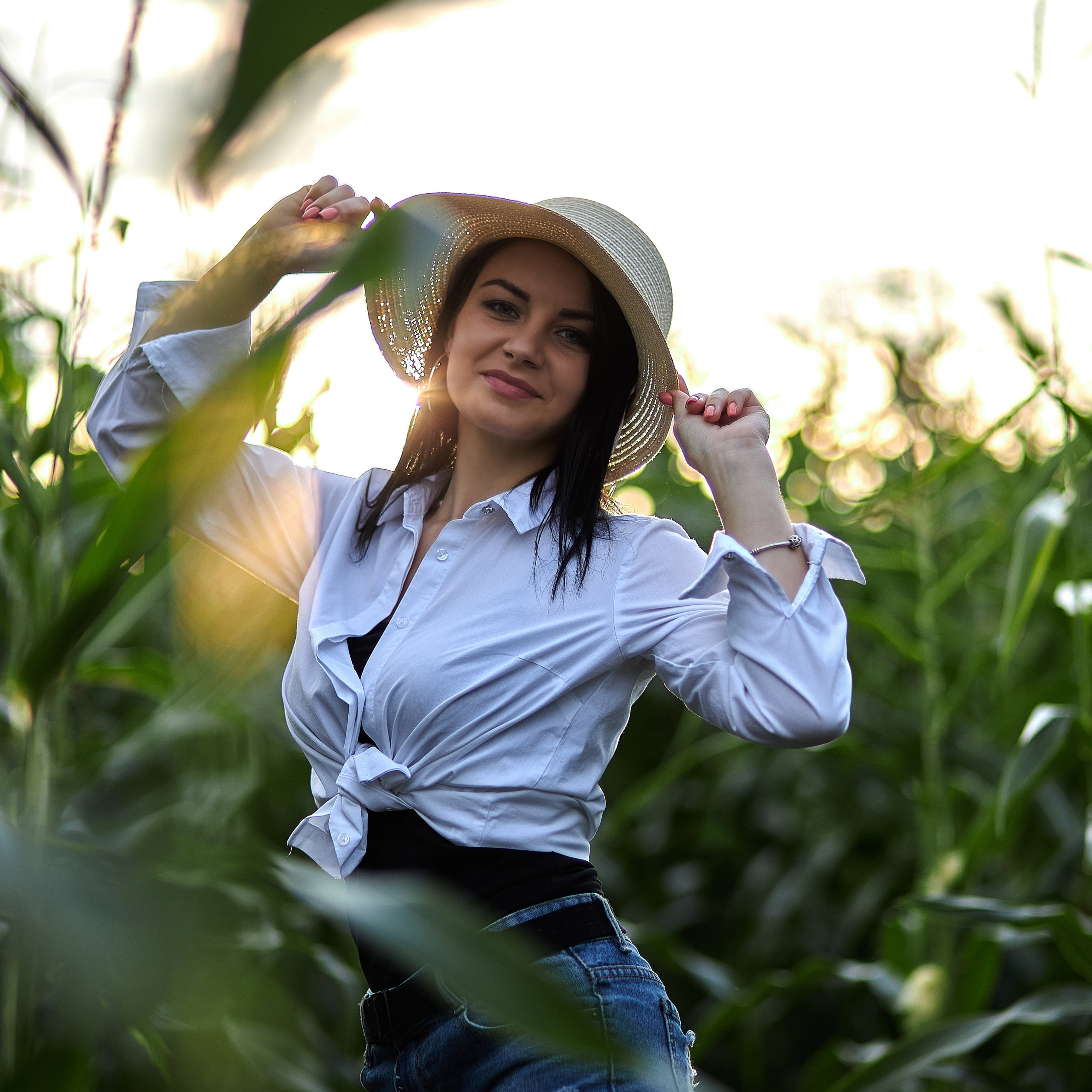 Саша, кукуруза