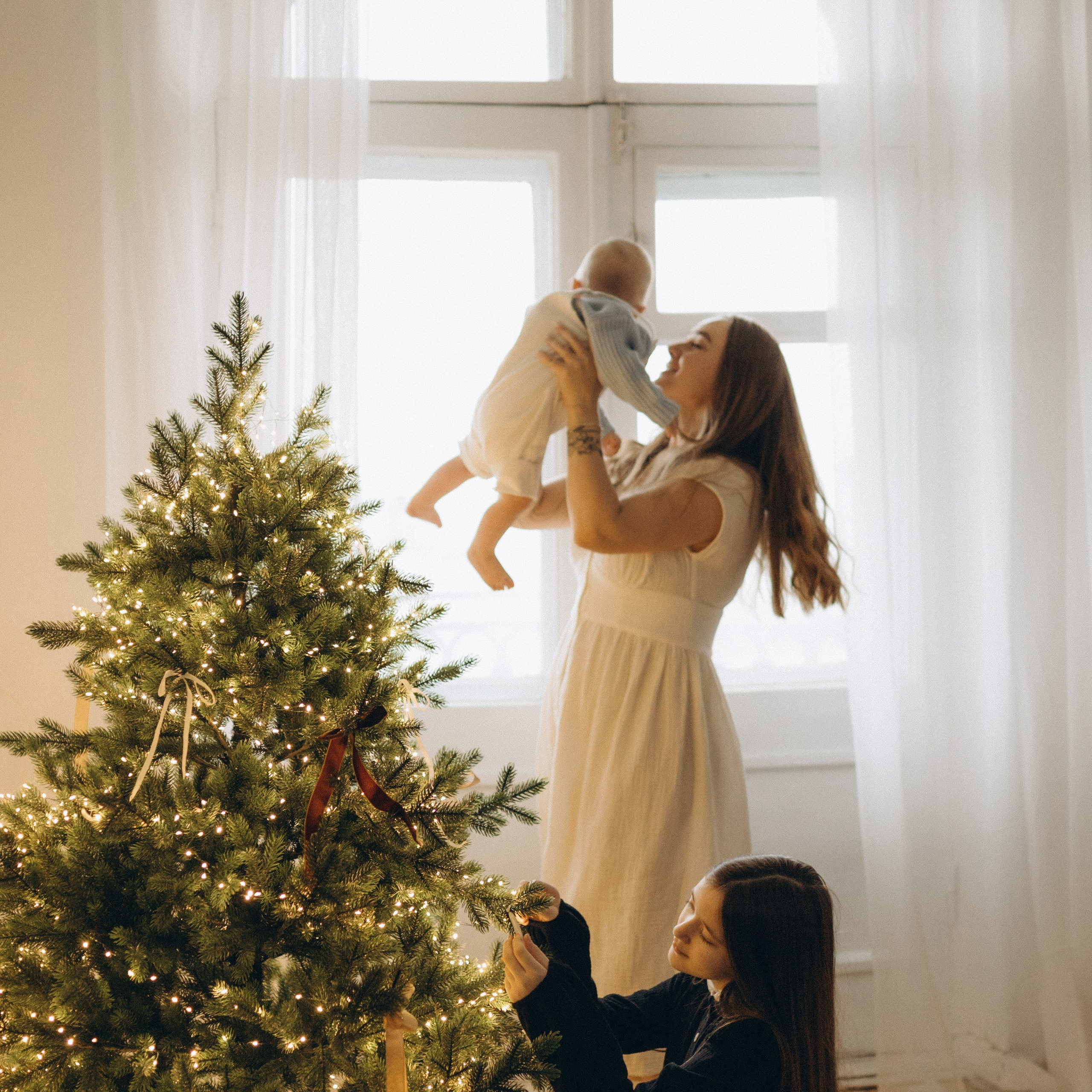 Анастасия, Ева и Матвей