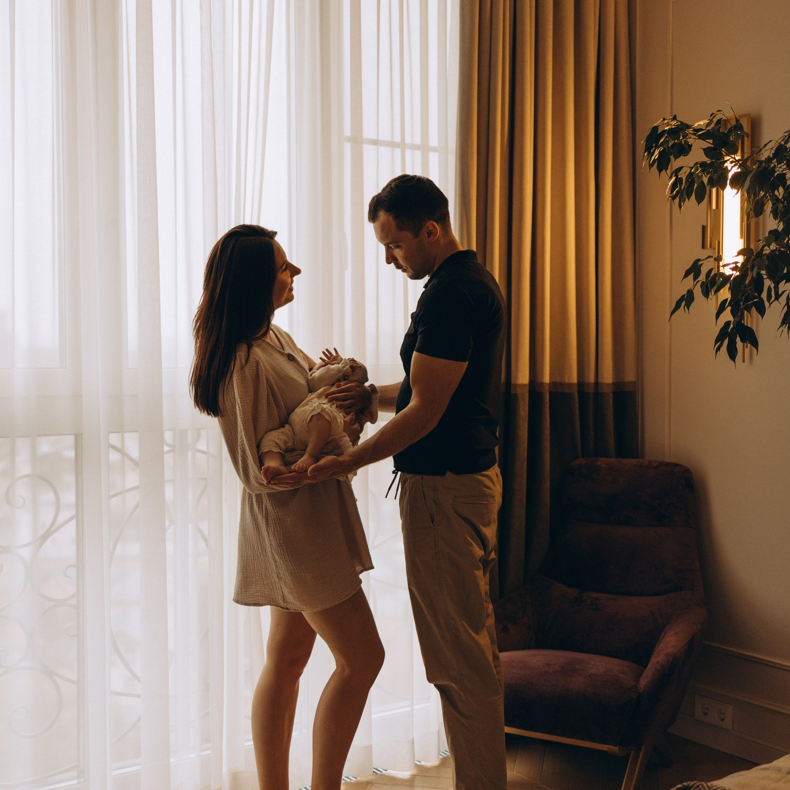 Алина, Юля и Артем