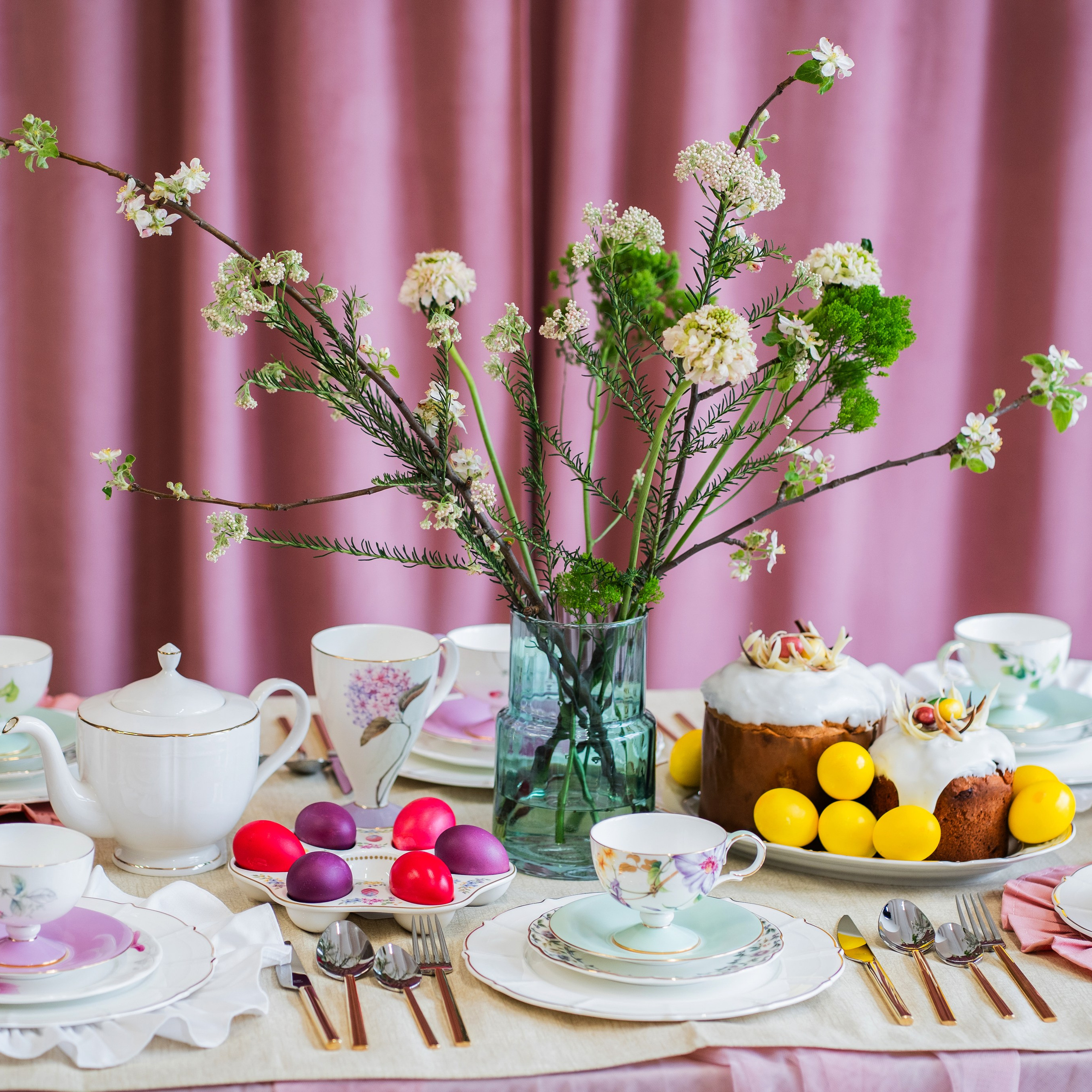 Пасхальная сервировка. Дизайнер в Москве Алла Зорина