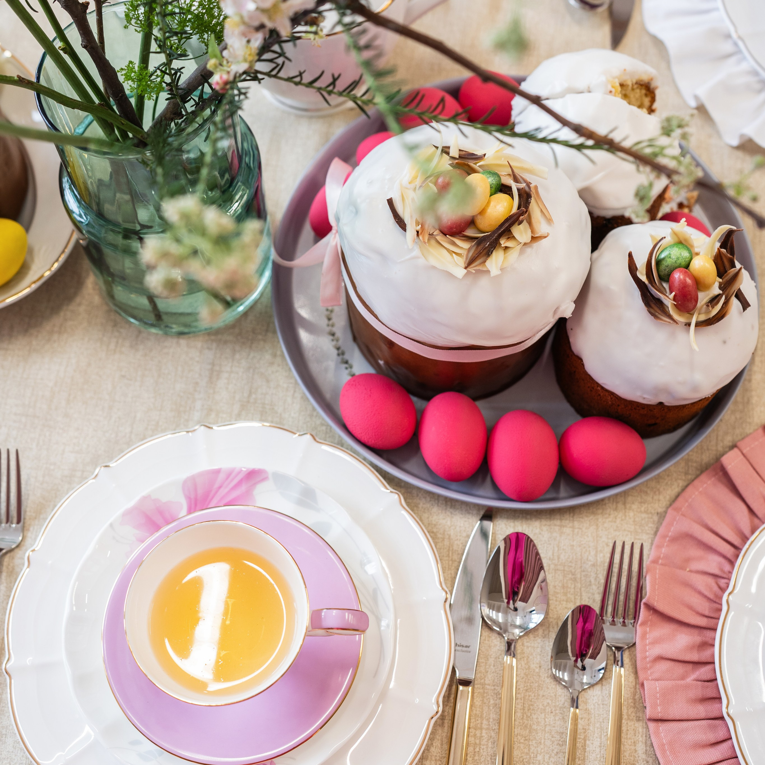 Пасхальная сервировка. Дизайнер в Москве Алла Зорина