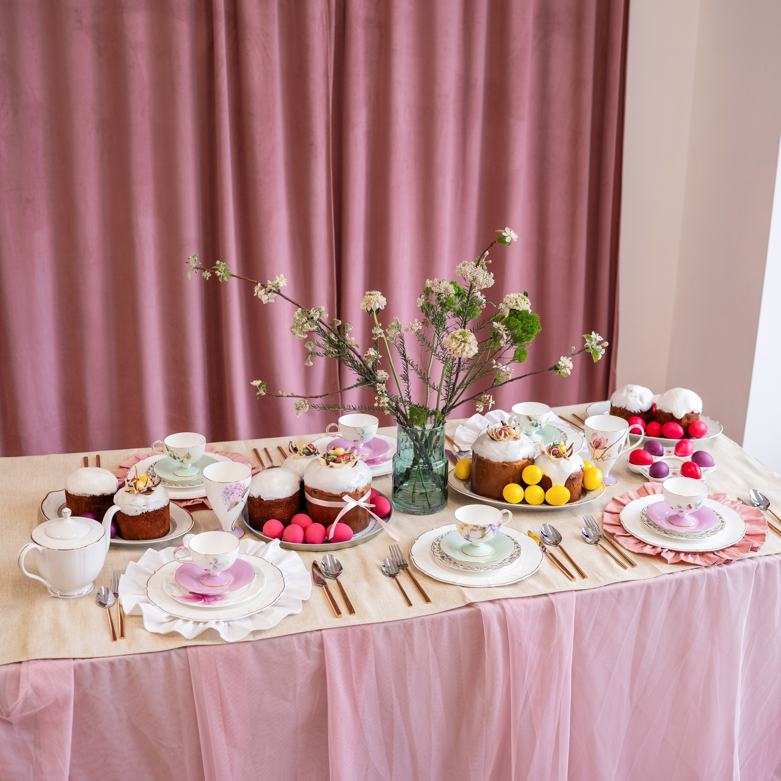 Пасхальная сервировка. Дизайнер в Москве Алла Зорина