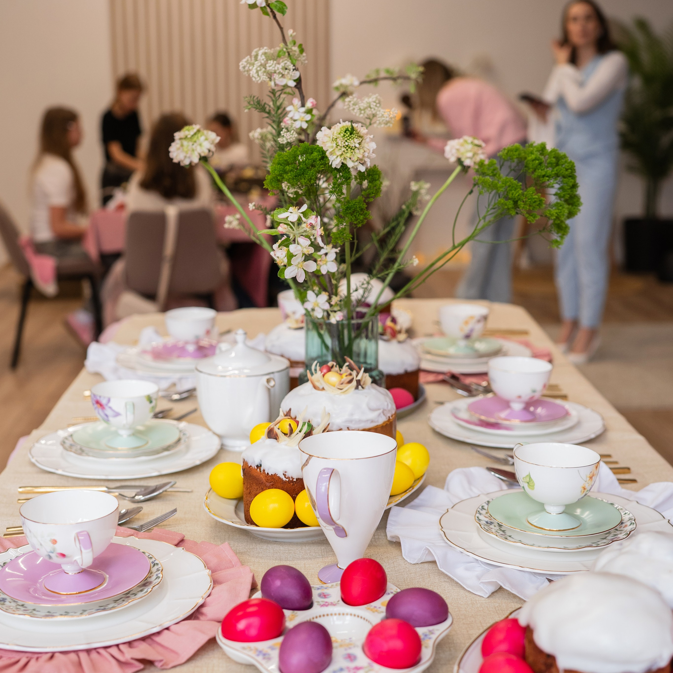 Пасхальная сервировка. Дизайнер в Москве Алла Зорина