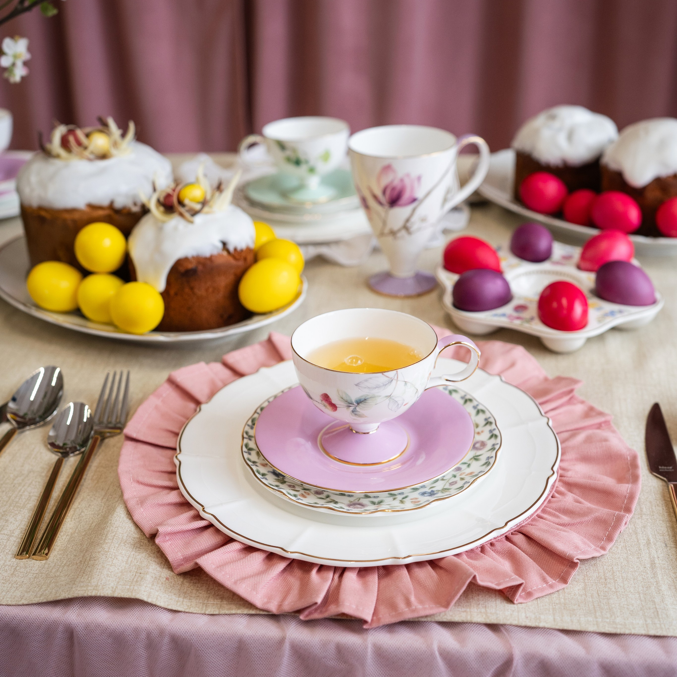 Пасхальная сервировка. Дизайнер в Москве Алла Зорина