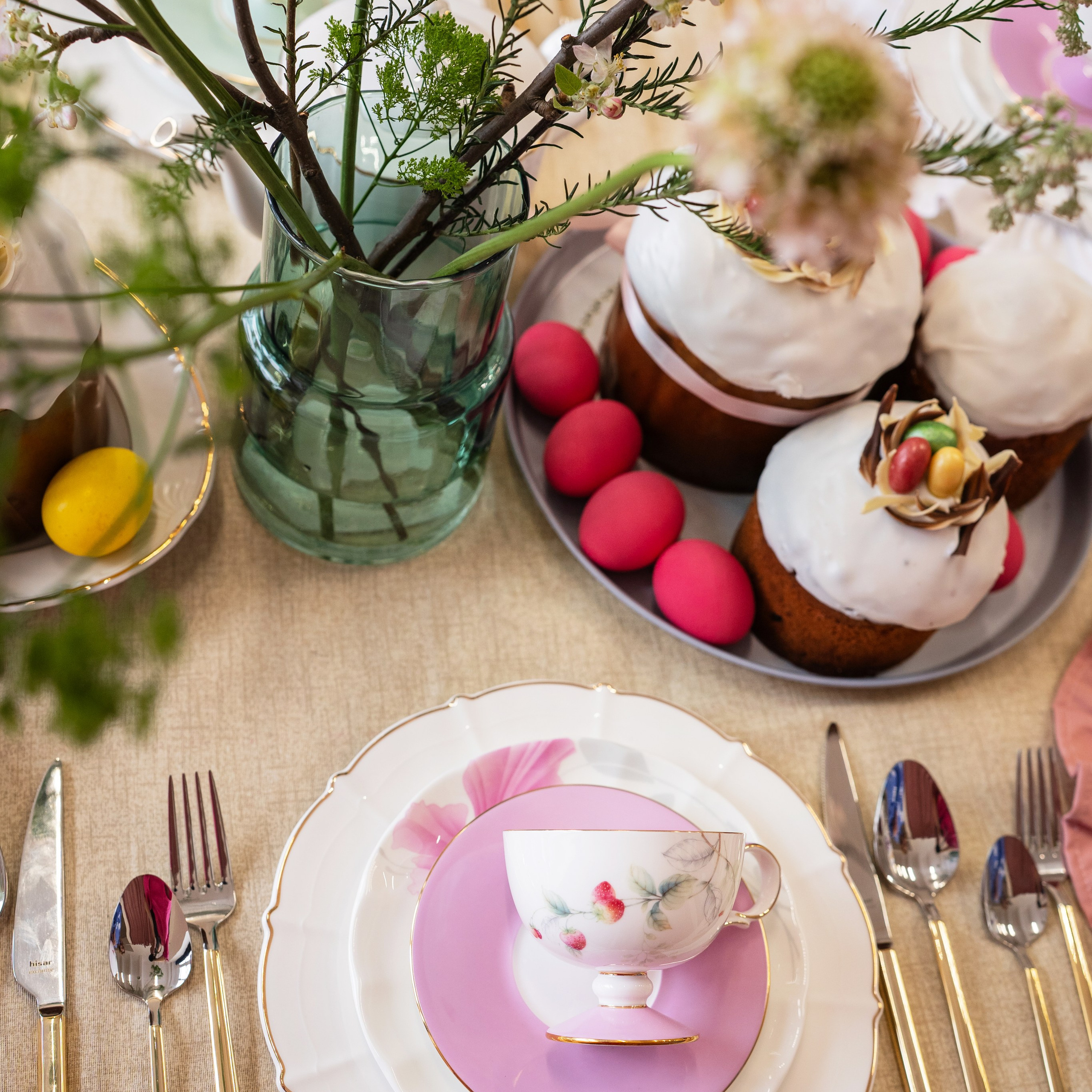 Пасхальная сервировка. Дизайнер в Москве Алла Зорина