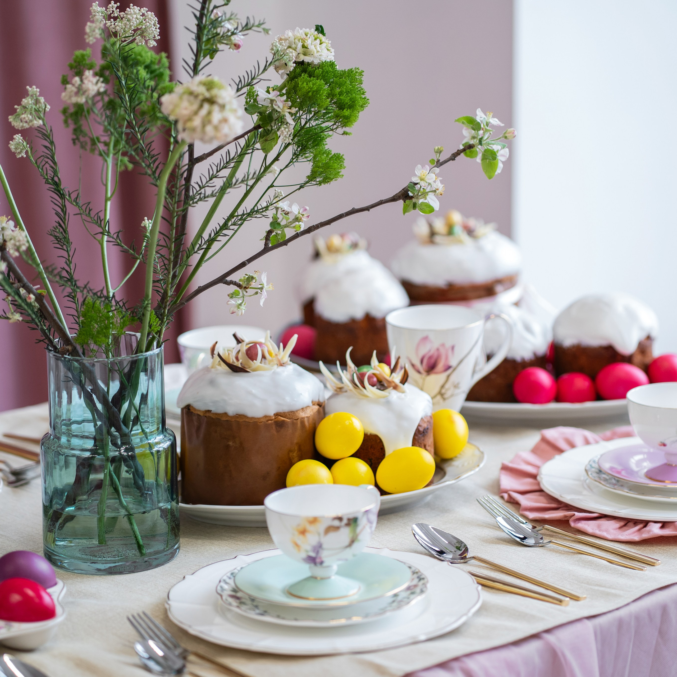 Пасхальная сервировка. Дизайнер в Москве Алла Зорина