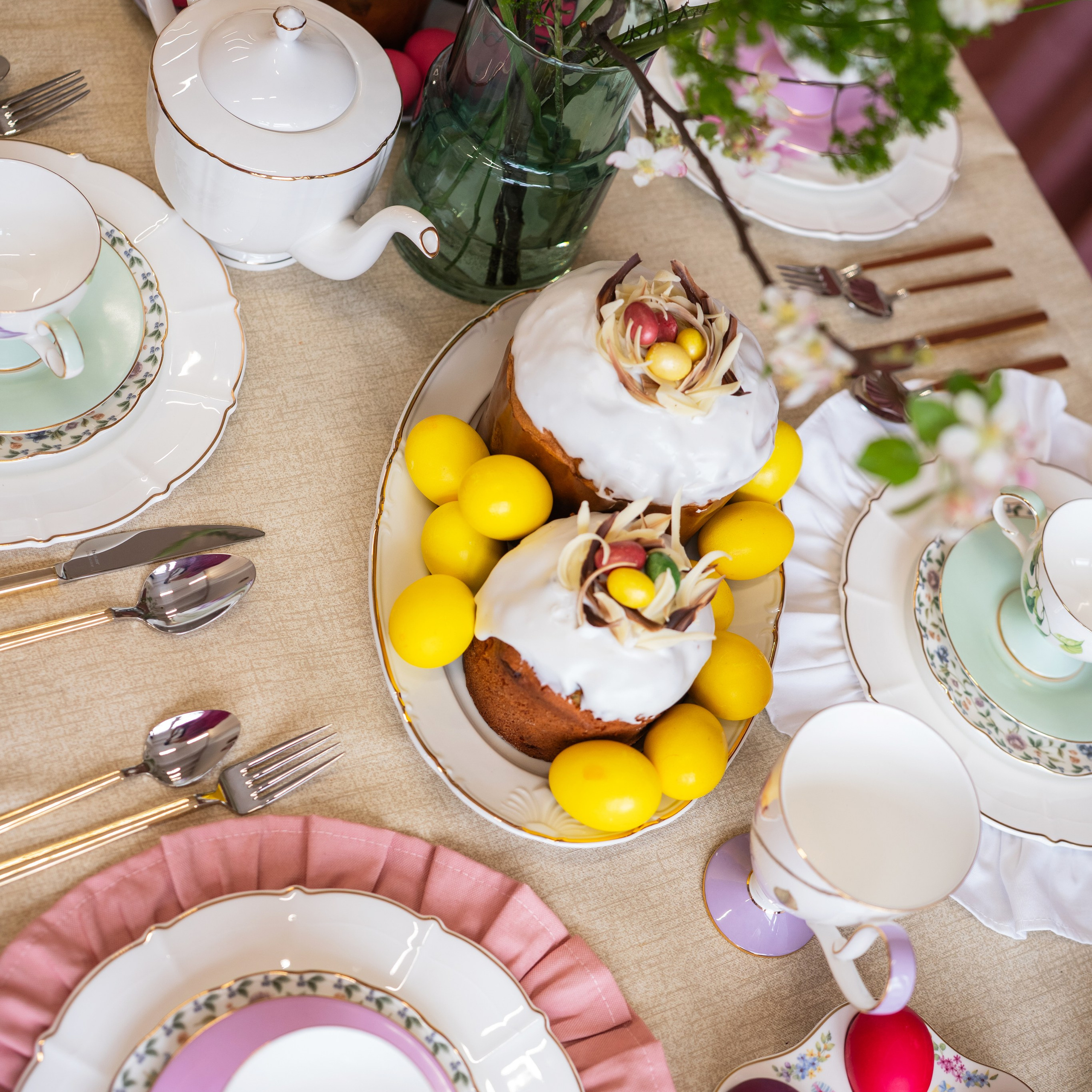 Пасхальная сервировка. Дизайнер в Москве Алла Зорина