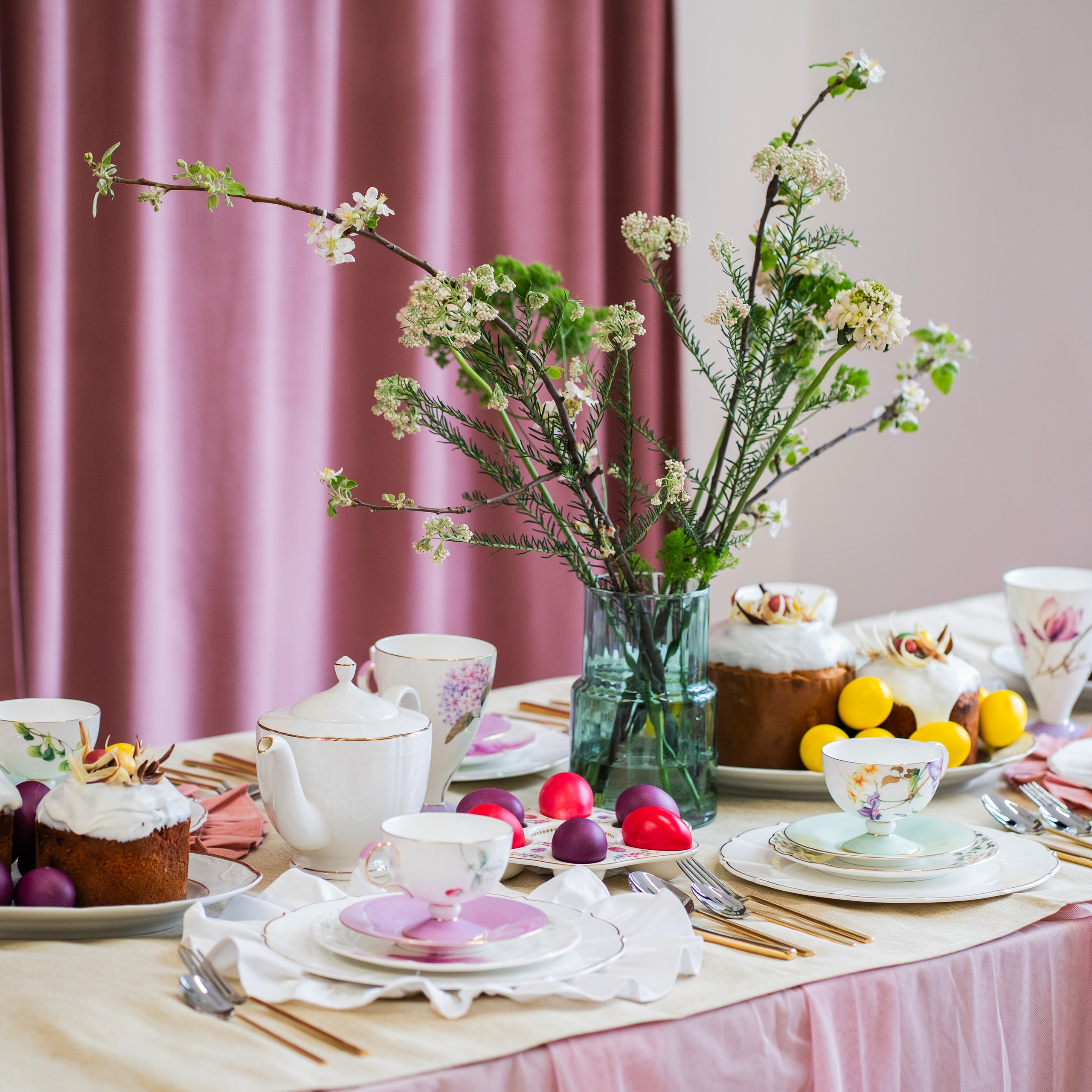 Пасхальная сервировка. Дизайнер в Москве Алла Зорина