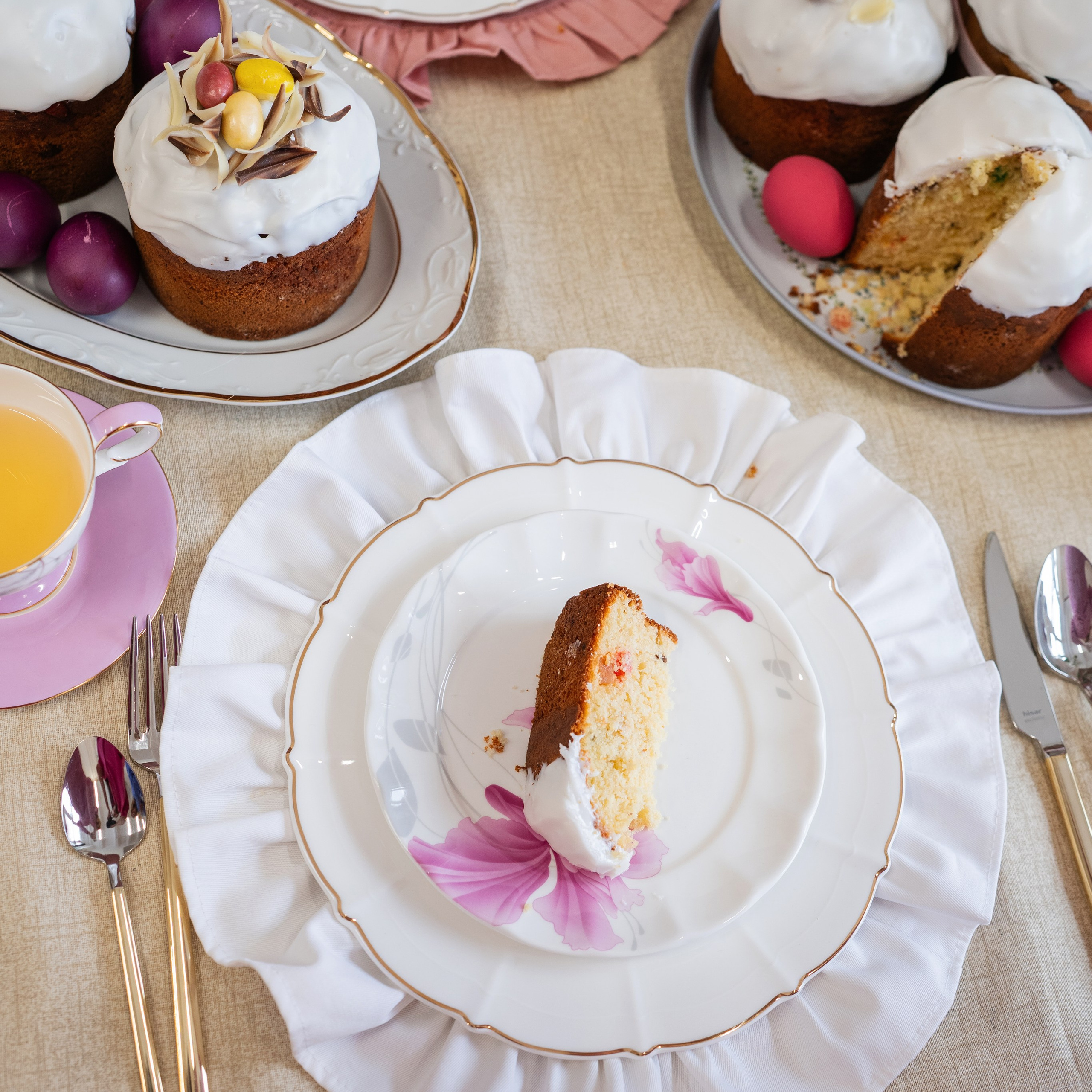 Пасхальная сервировка. Дизайнер в Москве Алла Зорина