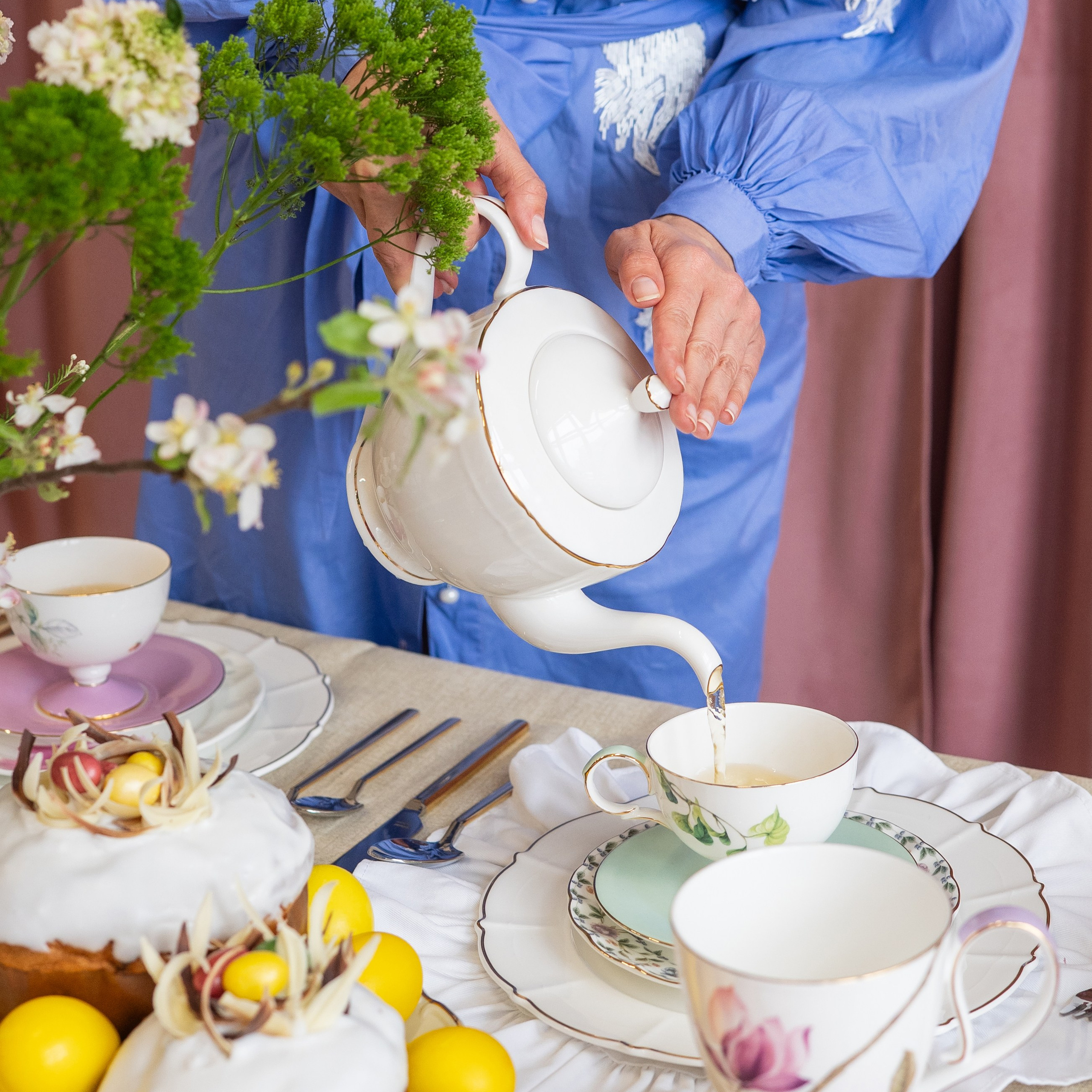 Пасхальная сервировка. Дизайнер в Москве Алла Зорина