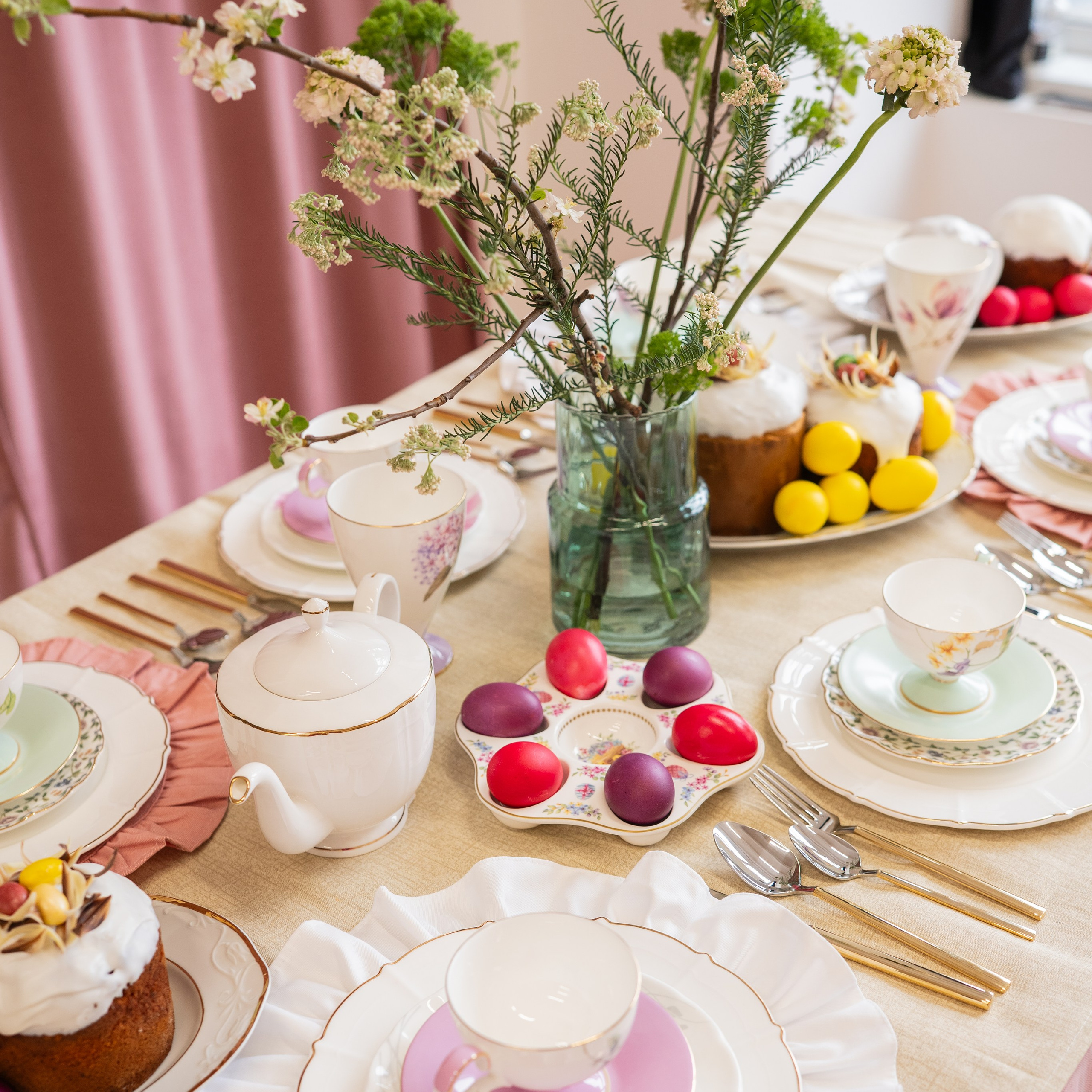Пасхальная сервировка. Дизайнер в Москве Алла Зорина