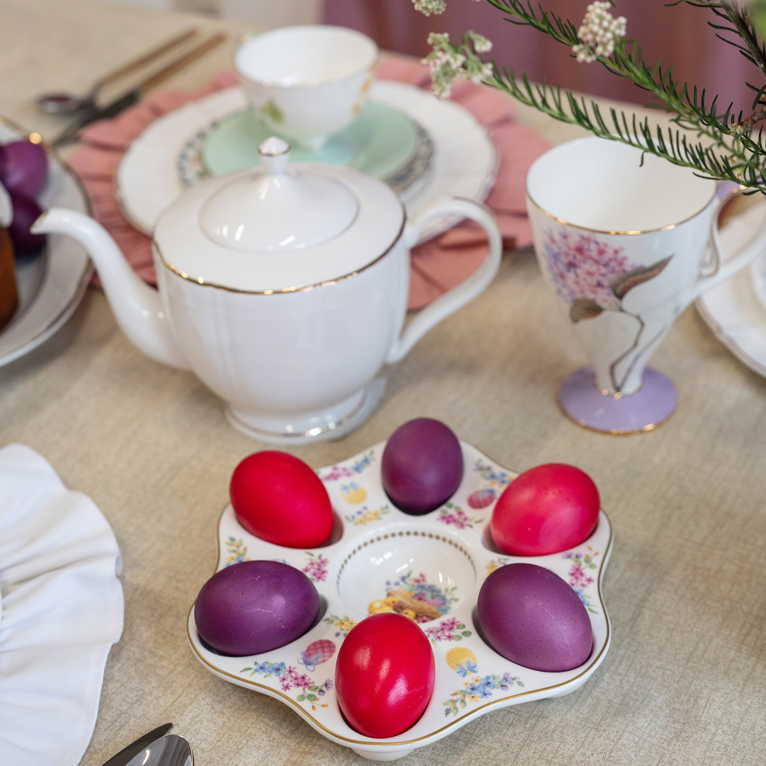 Пасхальная сервировка. Дизайнер в Москве Алла Зорина