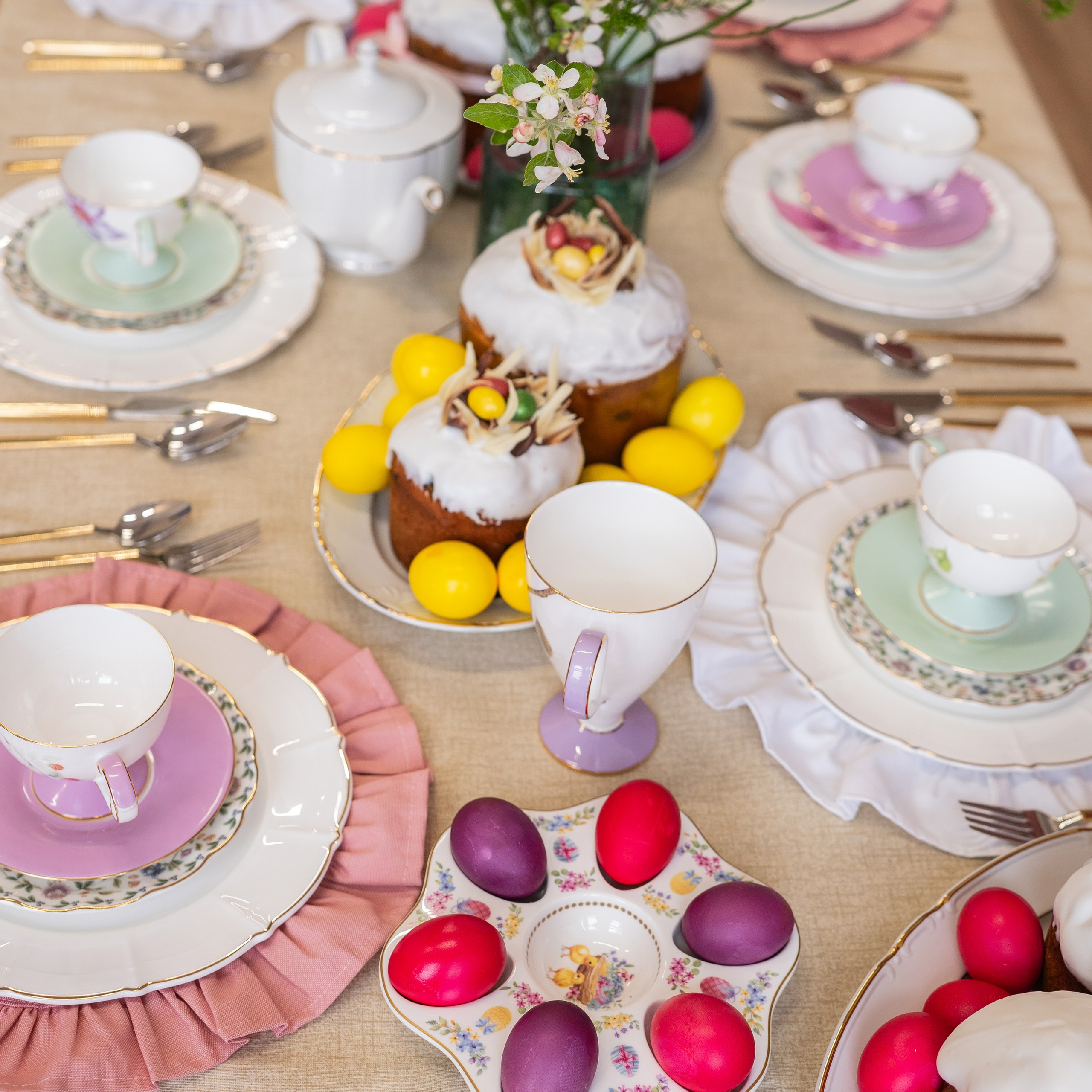 Пасхальная сервировка. Дизайнер в Москве Алла Зорина