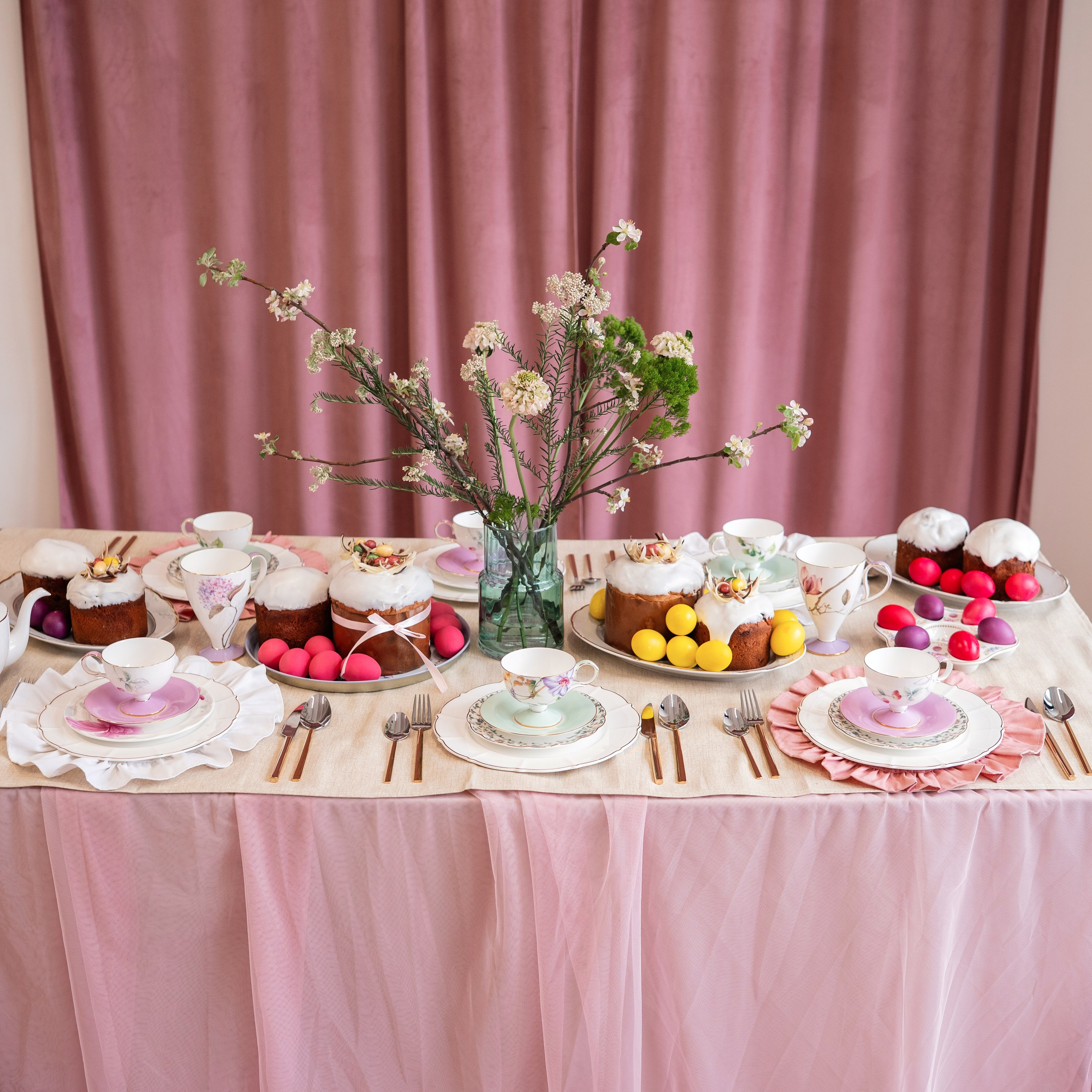 Пасхальная сервировка. Дизайнер в Москве Алла Зорина