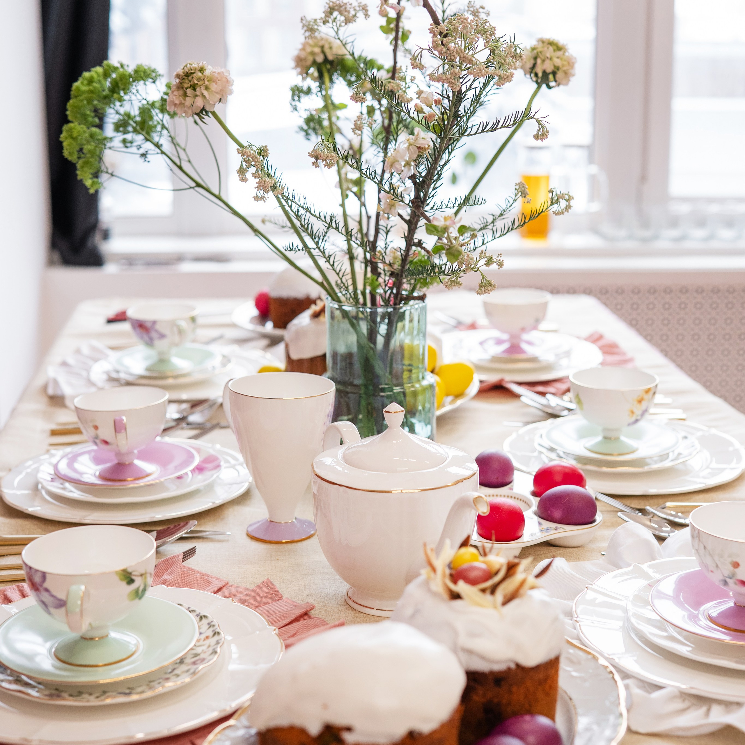 Пасхальная сервировка. Дизайнер в Москве Алла Зорина